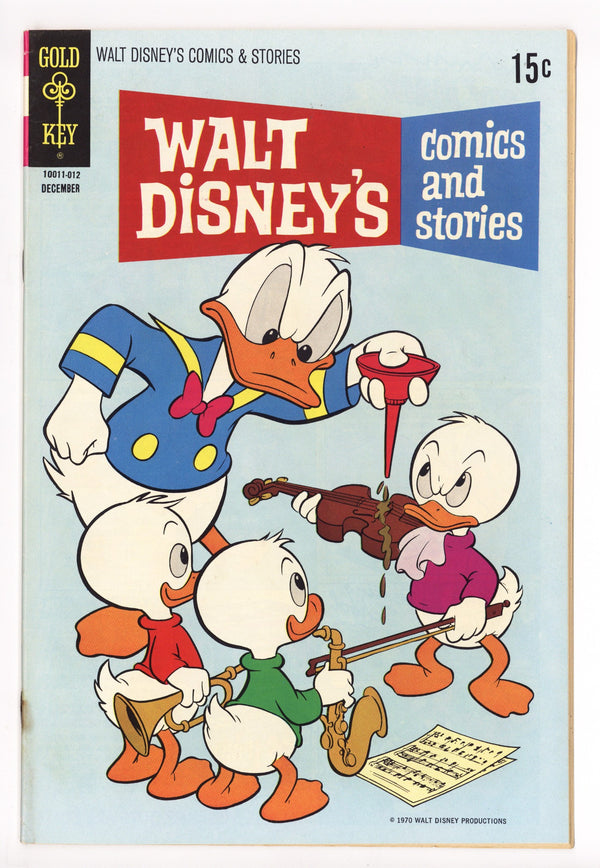 Walt Disney's Comics and Stories Vol 31 3 (363) FN (6.0) (1970)