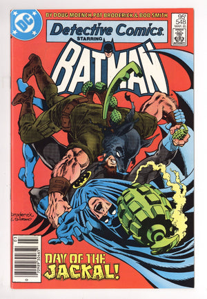 Detective Comics Vol 1 548 NM- (9.2) (1985) Canadian Price Variant