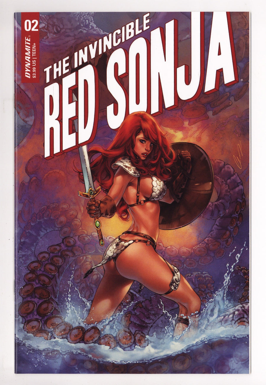 The Invincible Red Sonja   2  High Grade   (2021) Chatzoudis     Variant  