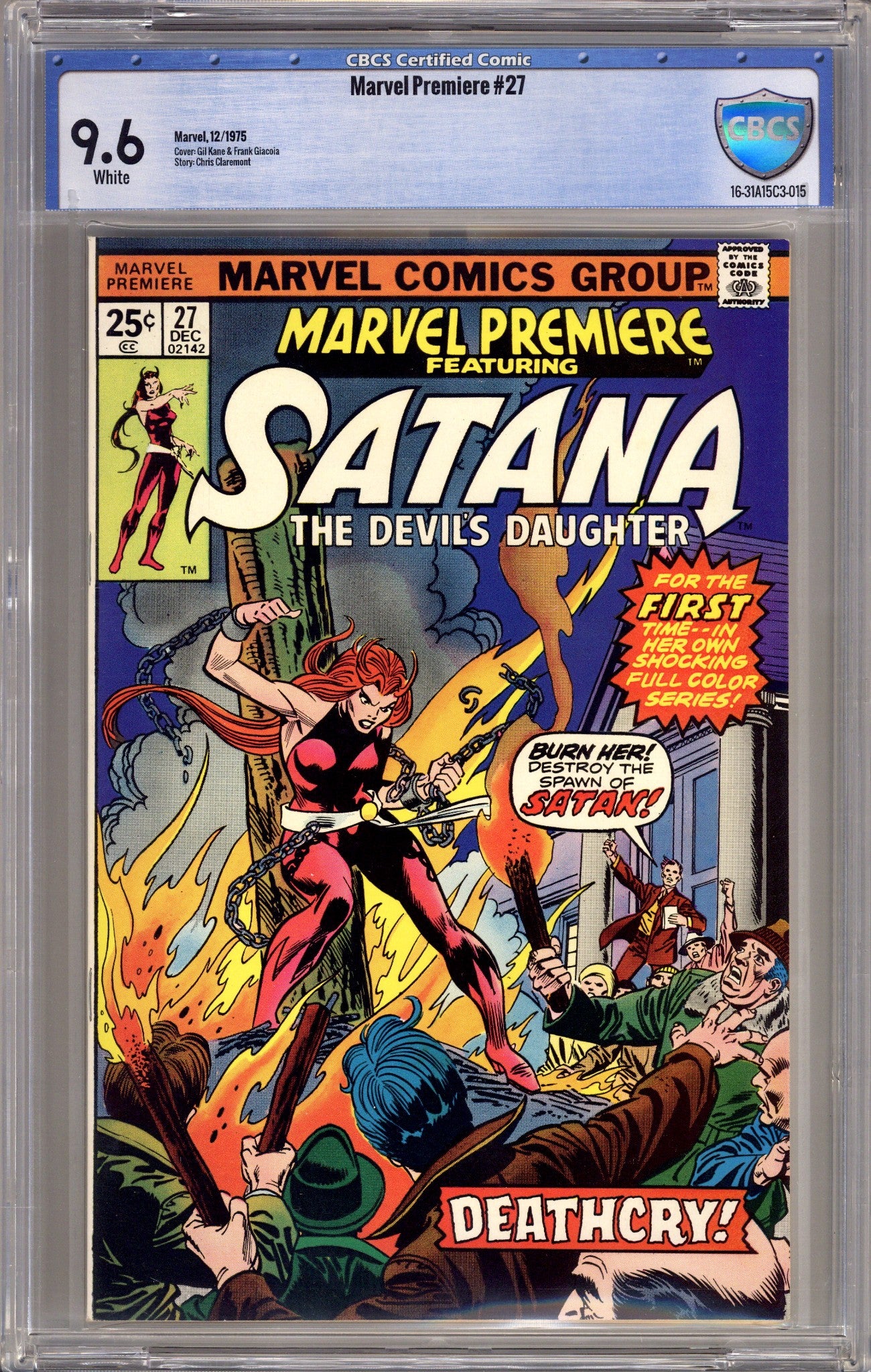 Marvel Premiere 27 CBCS 9.6 (NM+) (1975) 