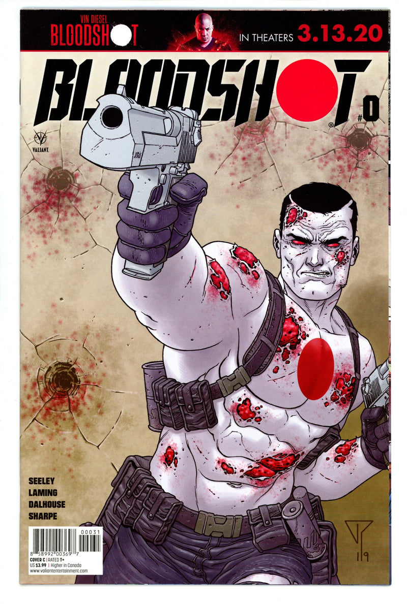 Bloodshot Vol 4 0 High Grade (2020) Portela Variant 