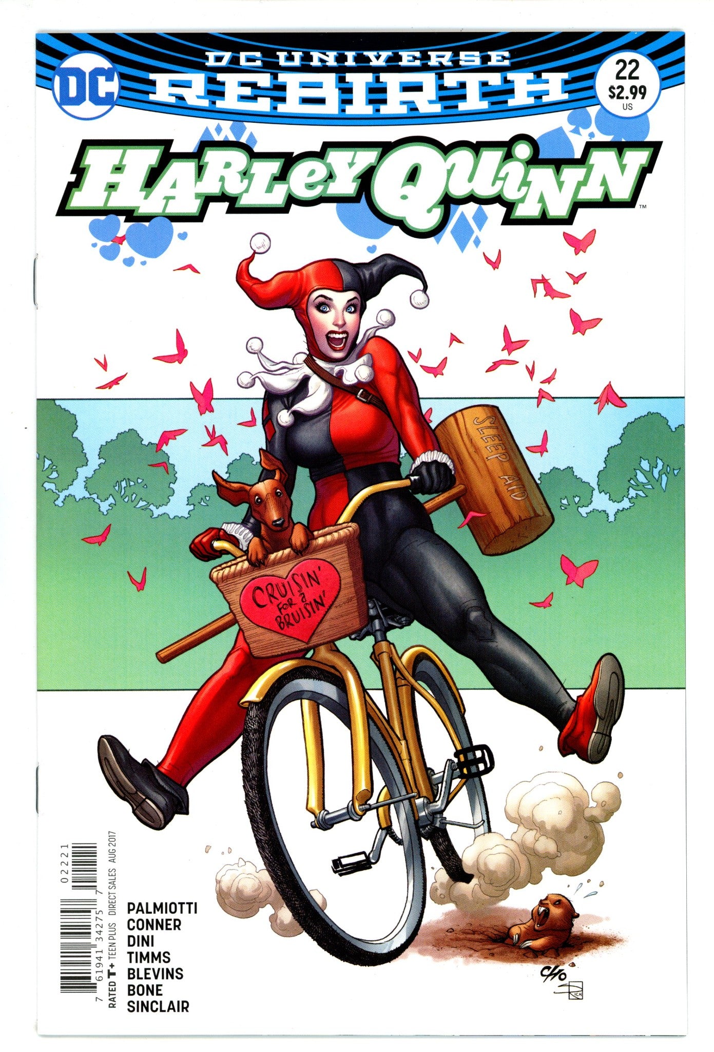 Harley Quinn Vol 3 22 High Grade (2017) Cho Variant 
