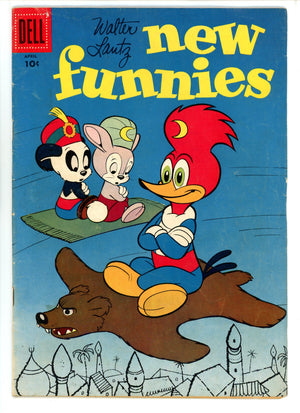 Walter Lantz New Funnies 242 VG (4.0) (1957) 