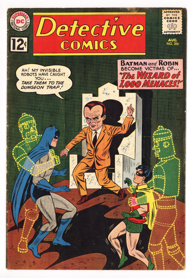 Detective Comics Vol 1 306 VG+ (4.5) (1962) 