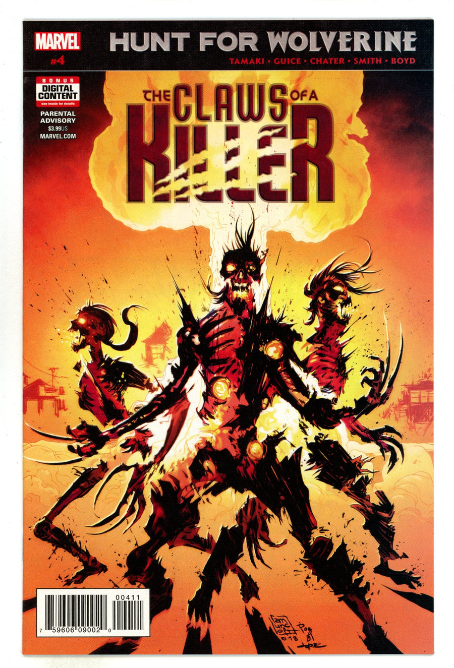 Hunt for Wolverine: The Claws of a Killer 4 High Grade (2018) 