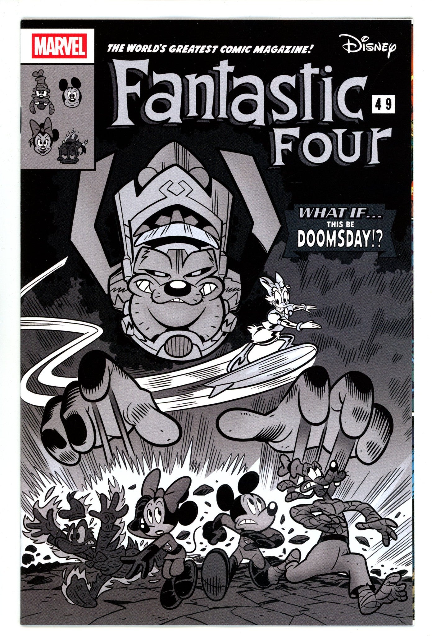 Fantastic Four Vol 8 1 Pastrovicchio B&W Incentive Variant NM- (2025)