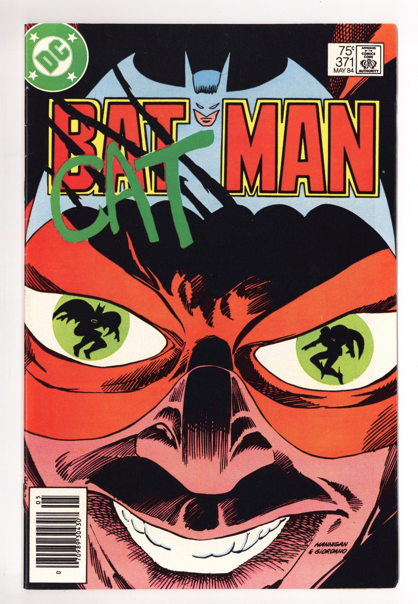 Batman Vol 1 371 Mid Grade (1984) Newsstand 