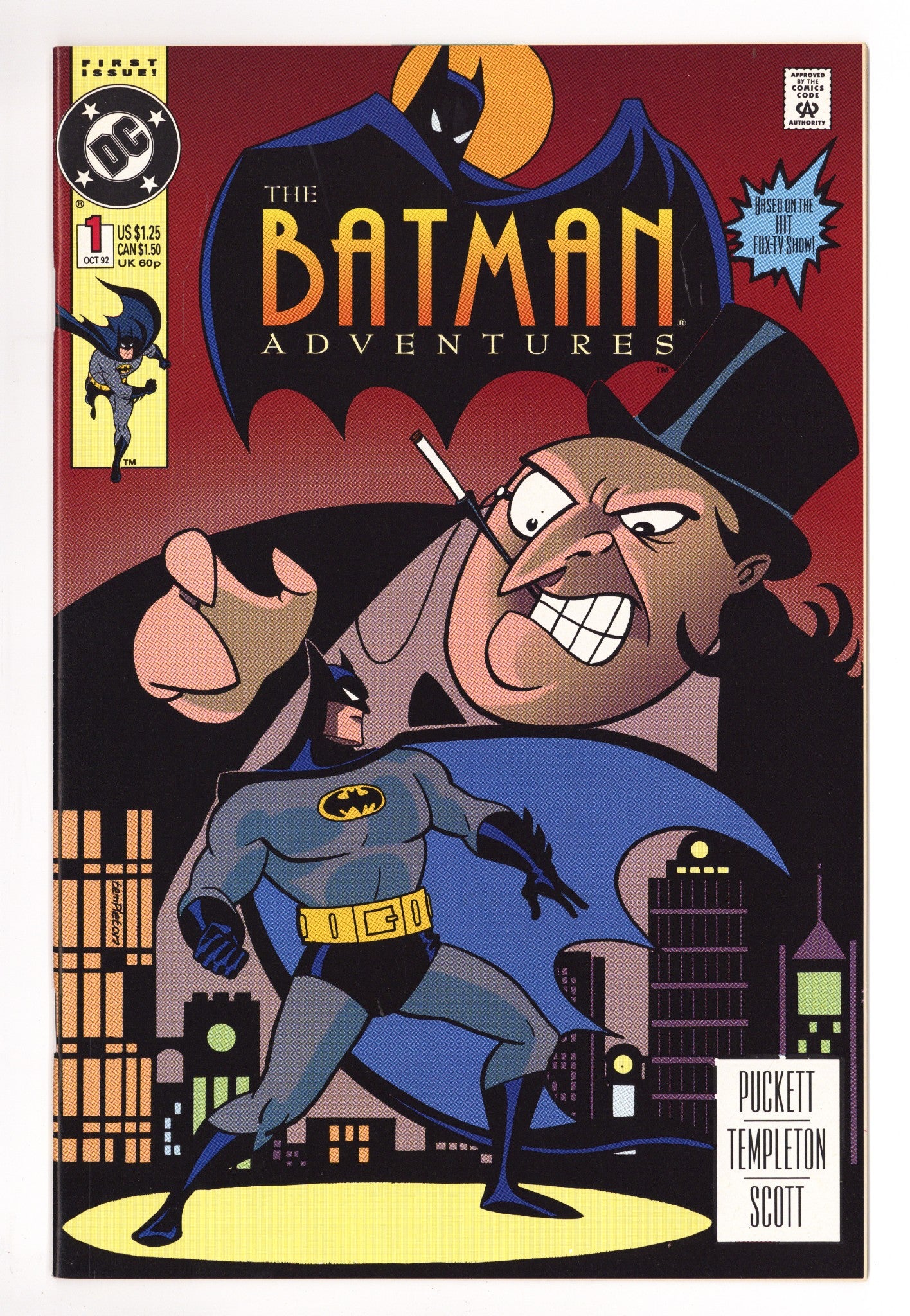 The Batman Adventures Vol 1 1 NM- (9.2) (1992) 