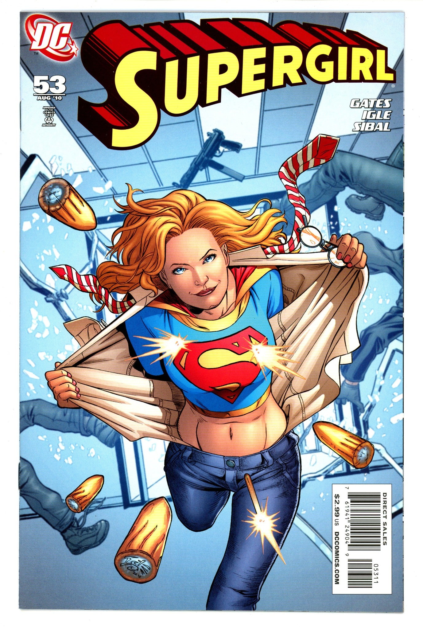 Supergirl Vol 5 53 High Grade (2010) 