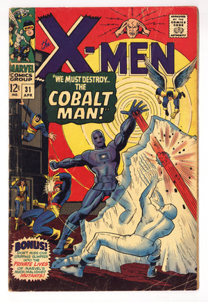The X-Men Vol 1 31  VG- (3.5)   (1967)
