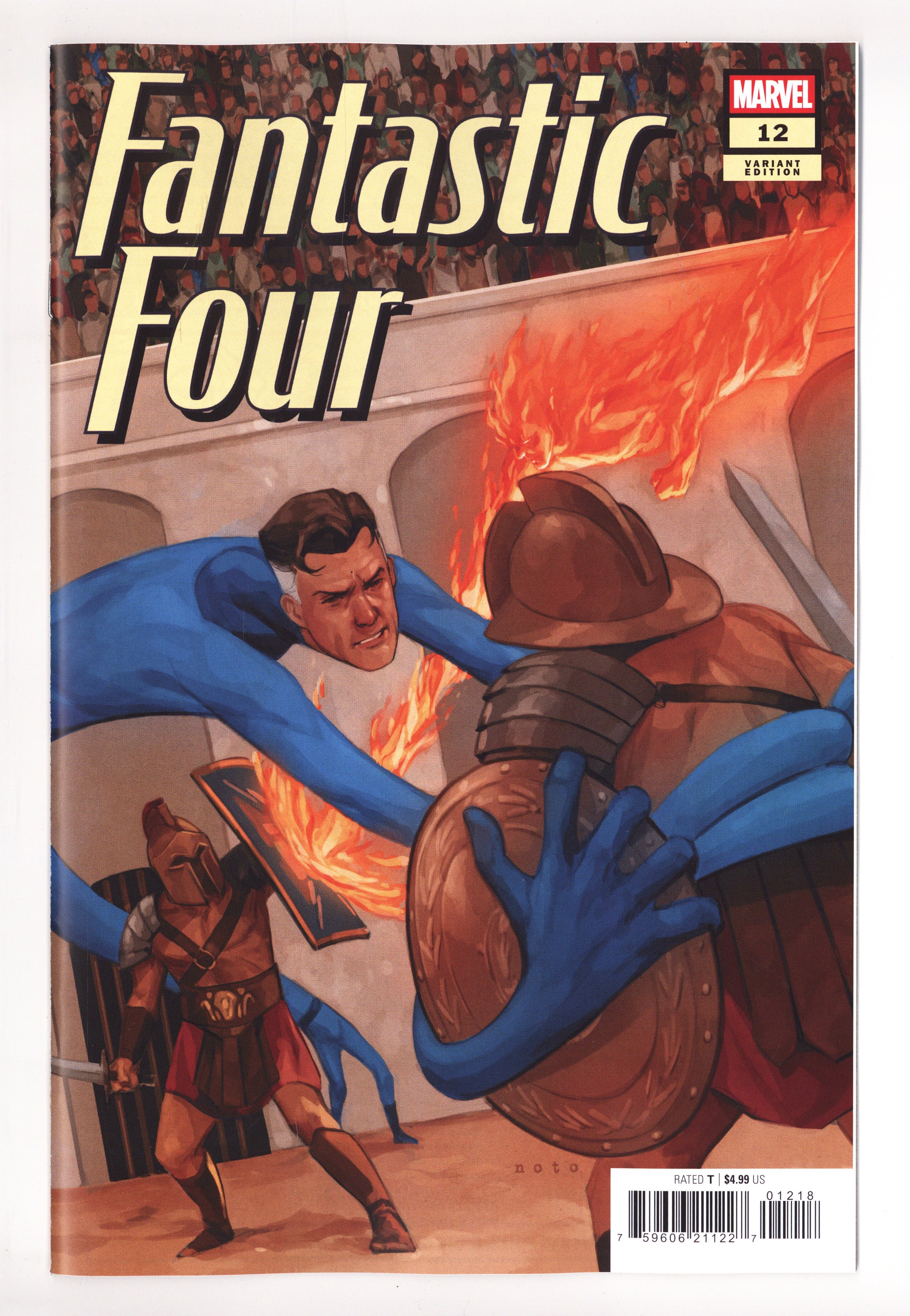 Fantastic Four Vol 8 12 San Incentive NM- (2026)