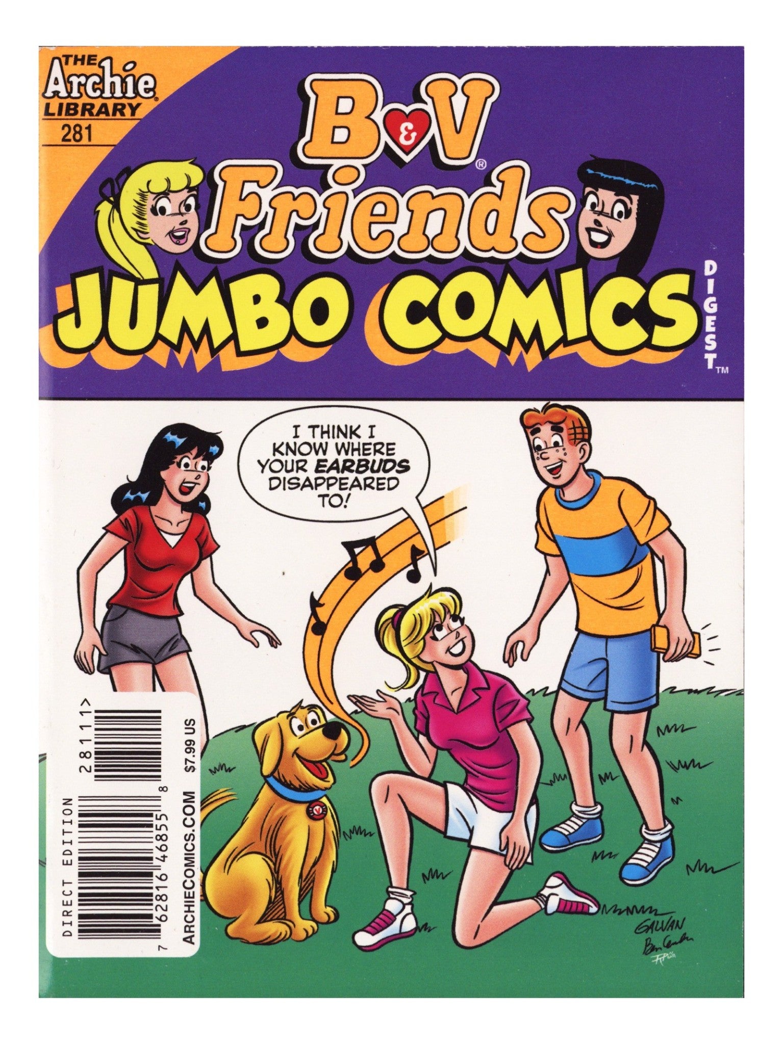 B&V Friends Double Digest Magazine 281 High Grade (2020) 