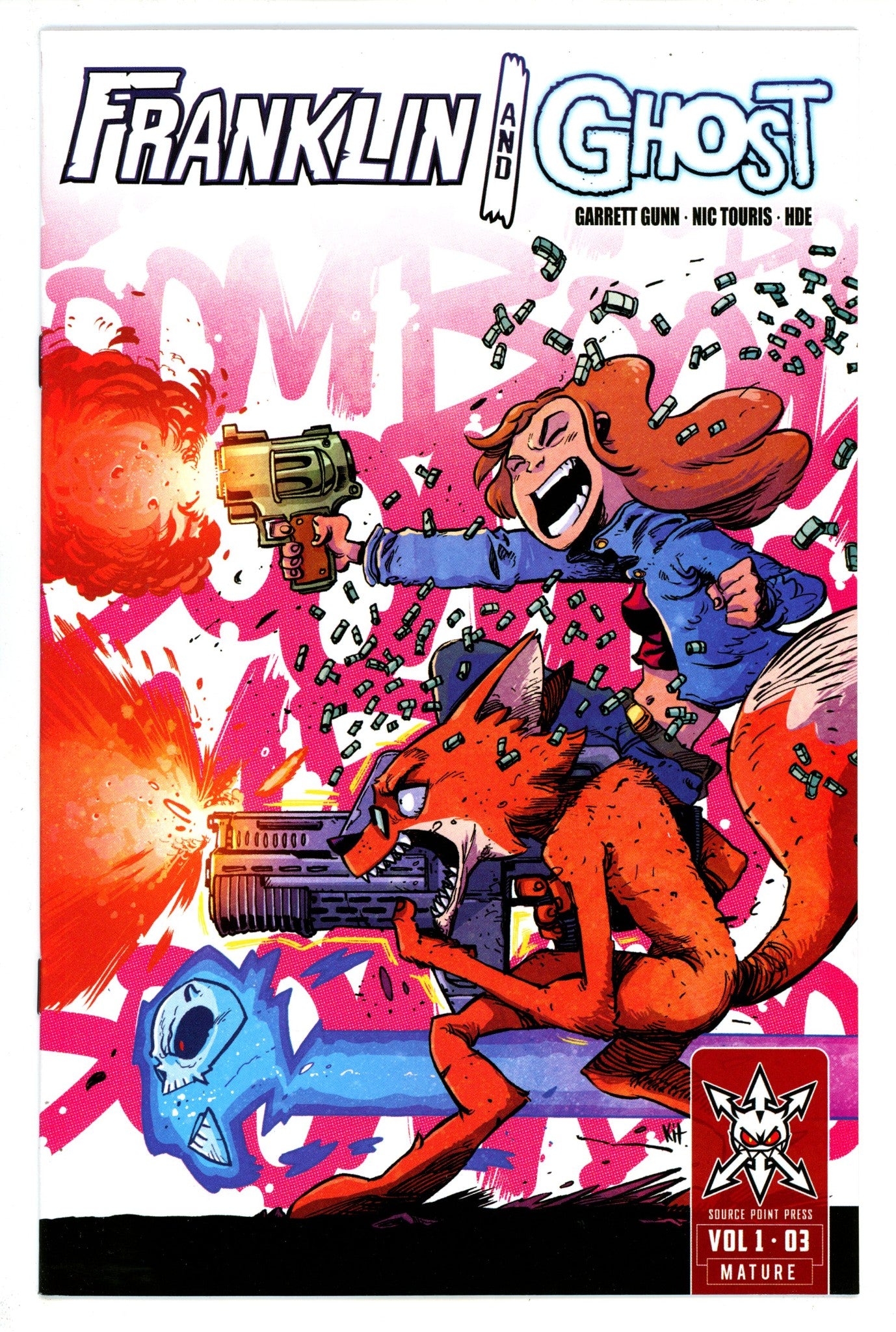 Franklin and Ghost 3 High Grade (2023) Wallis Variant 