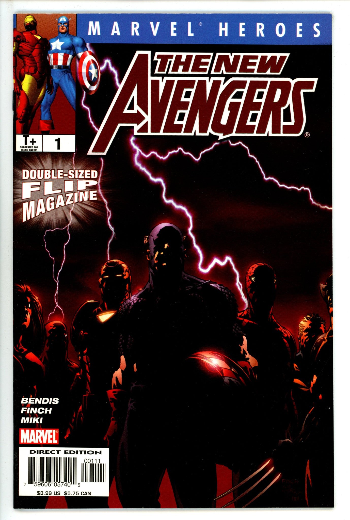 Marvel Heroes Flip Magazine 1 (2005)