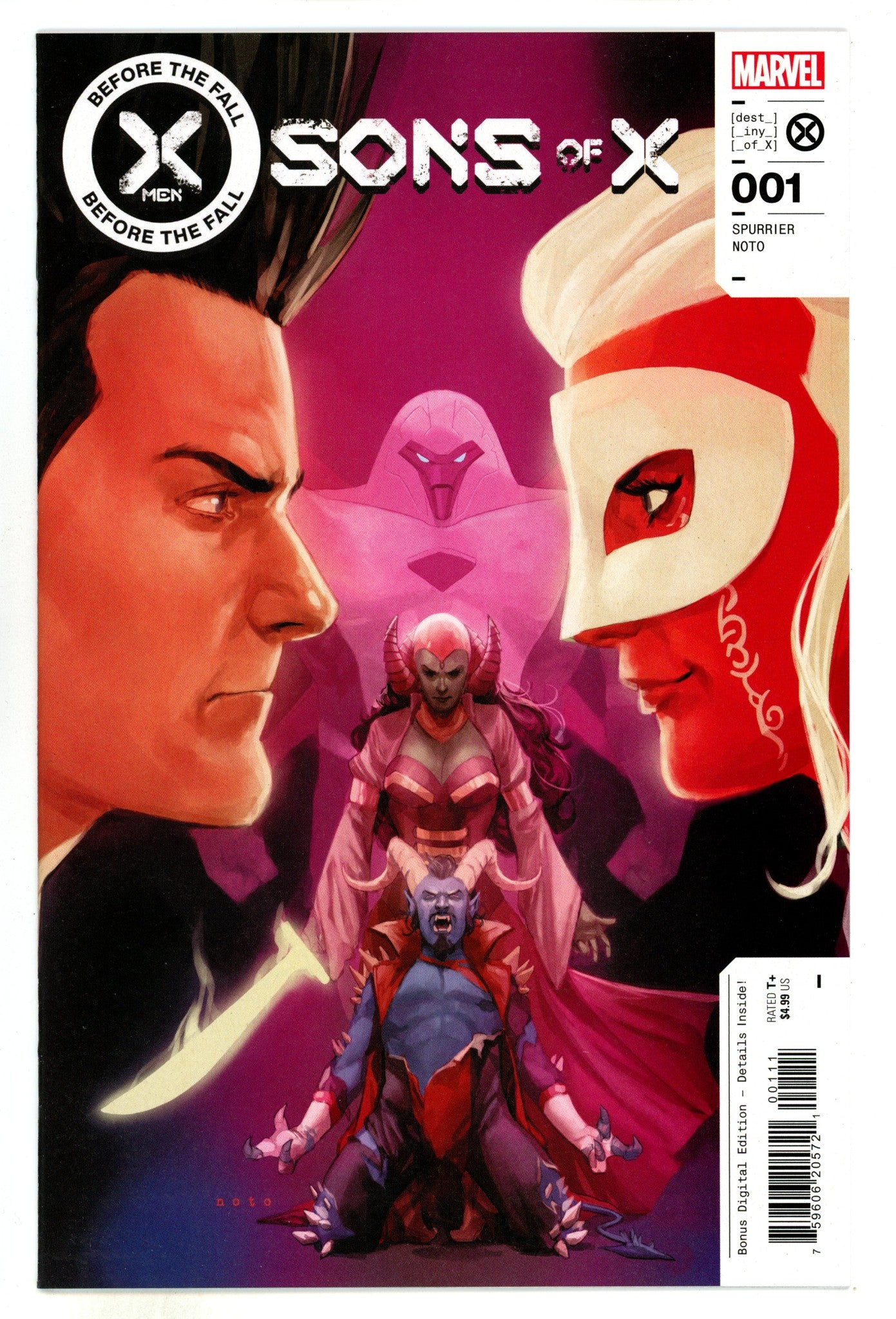 X-Men: Before the Fall - Sons of X  1  High Grade  (2023)  
