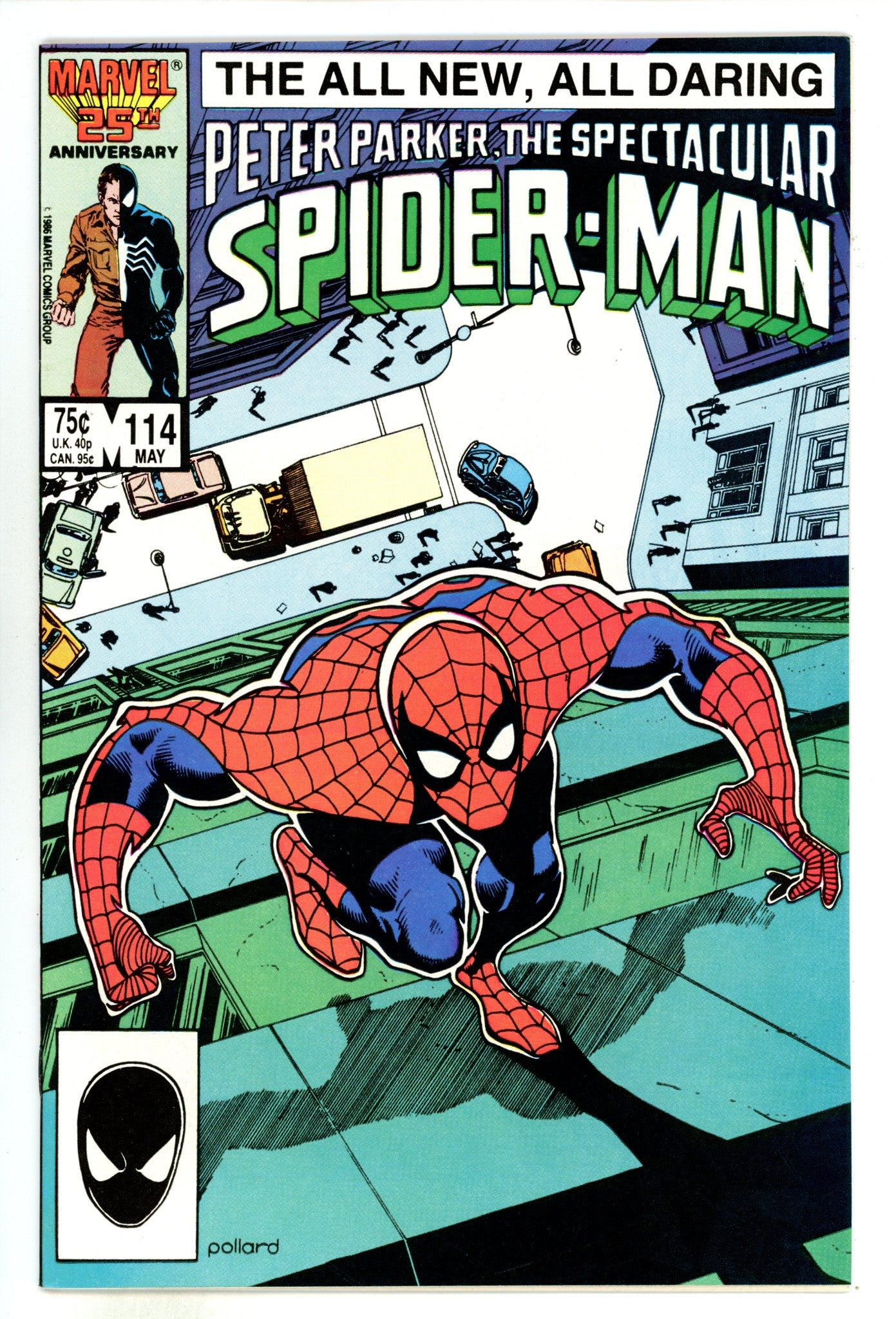 The Spectacular Spider-Man Vol 1 114 NM- (9.2) (1986) 