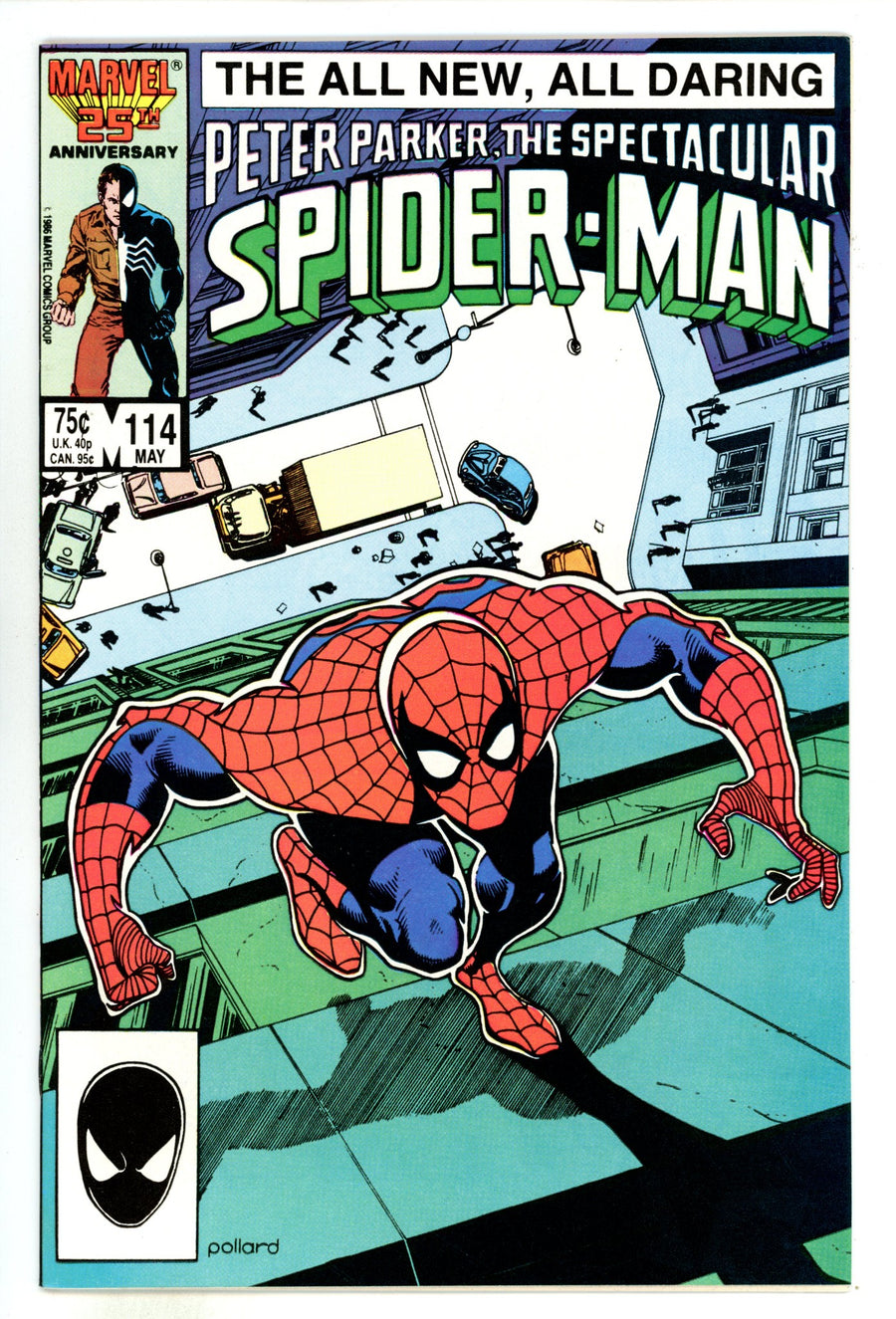The Spectacular Spider-Man Vol 1 114 NM- (9.2) (1986) 