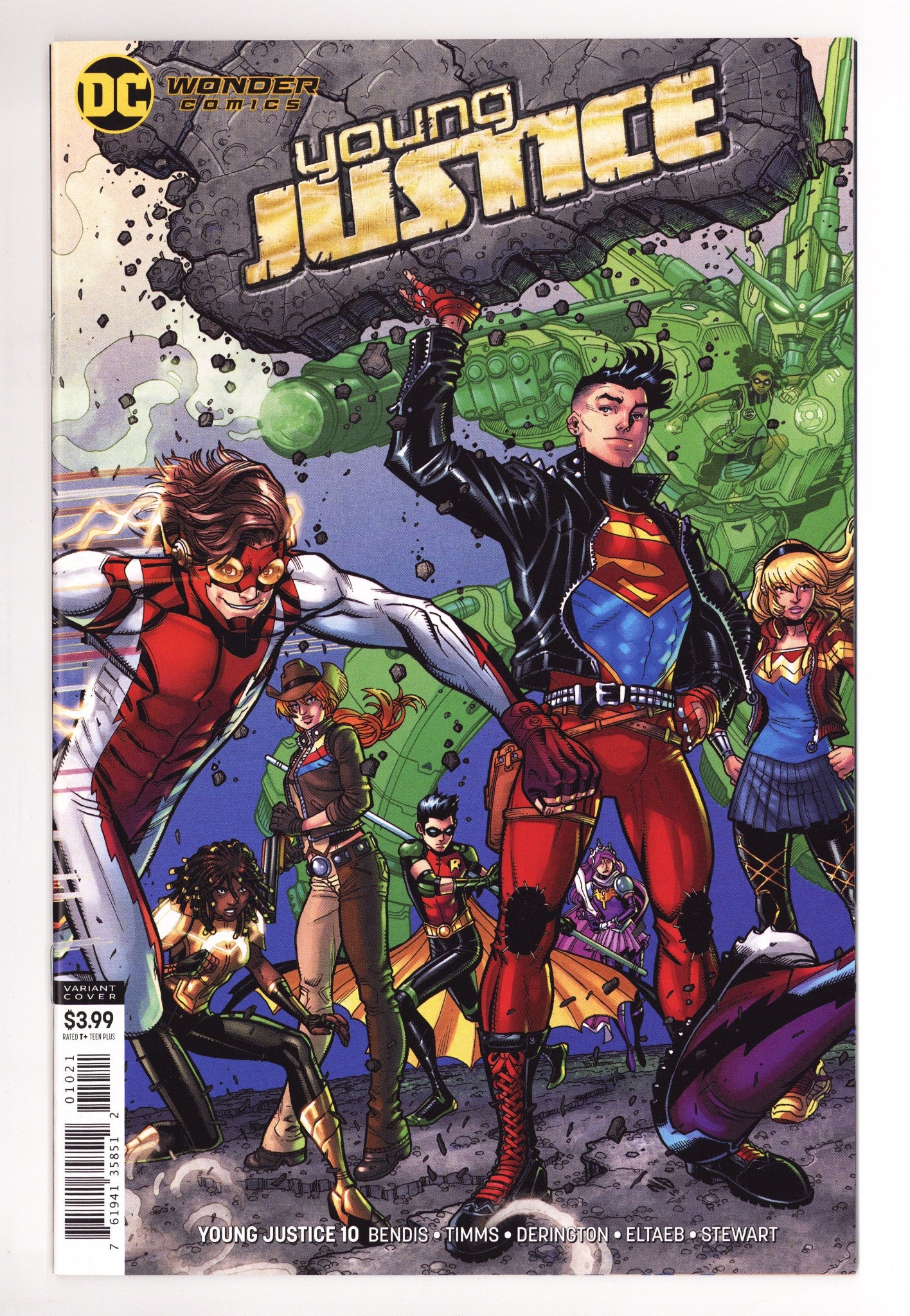 Young Justice Vol 3 10 High Grade (2020) Bradshaw Variant 