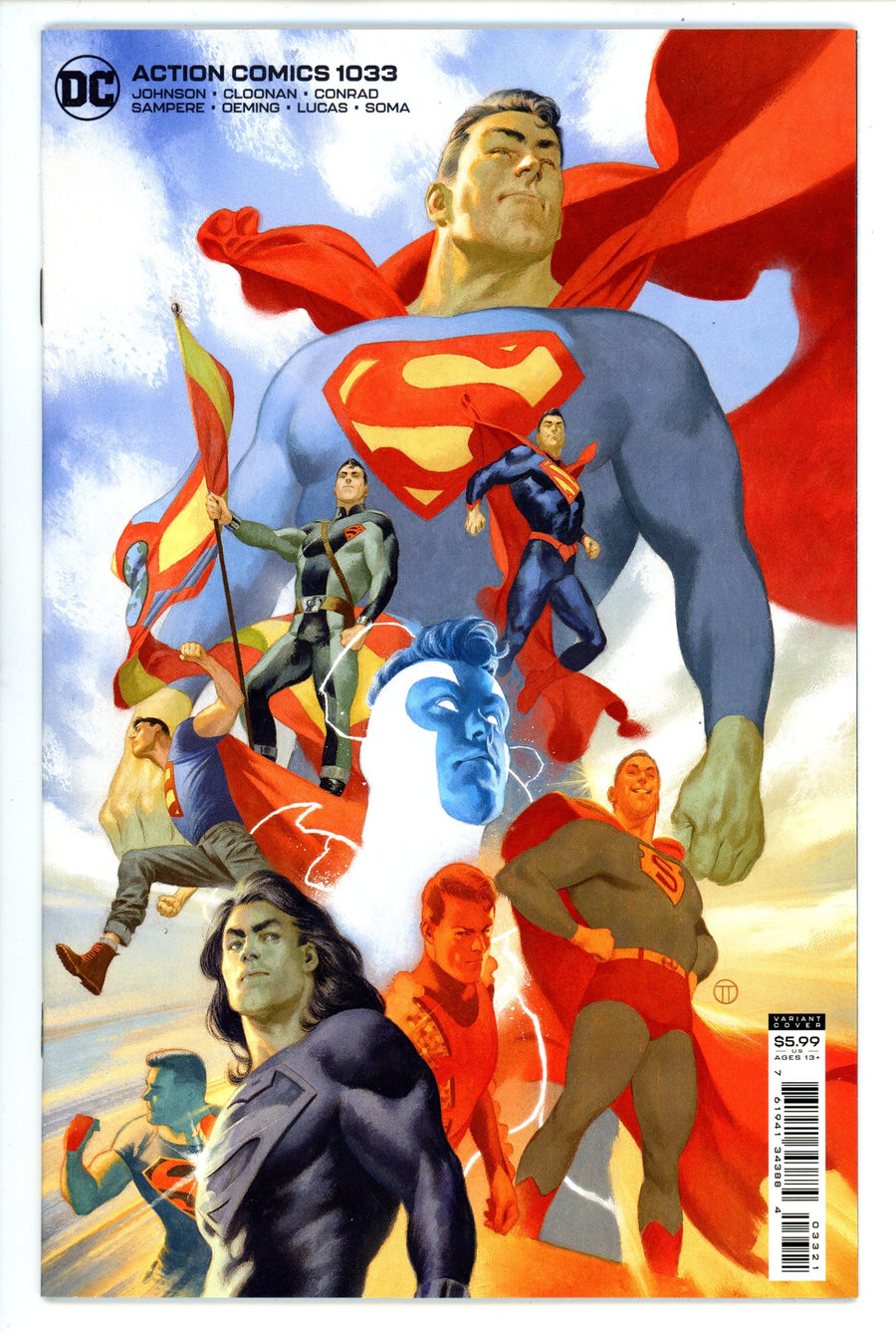 Action Comics Vol 3 1033 High Grade (2021) Tedesco Variant 