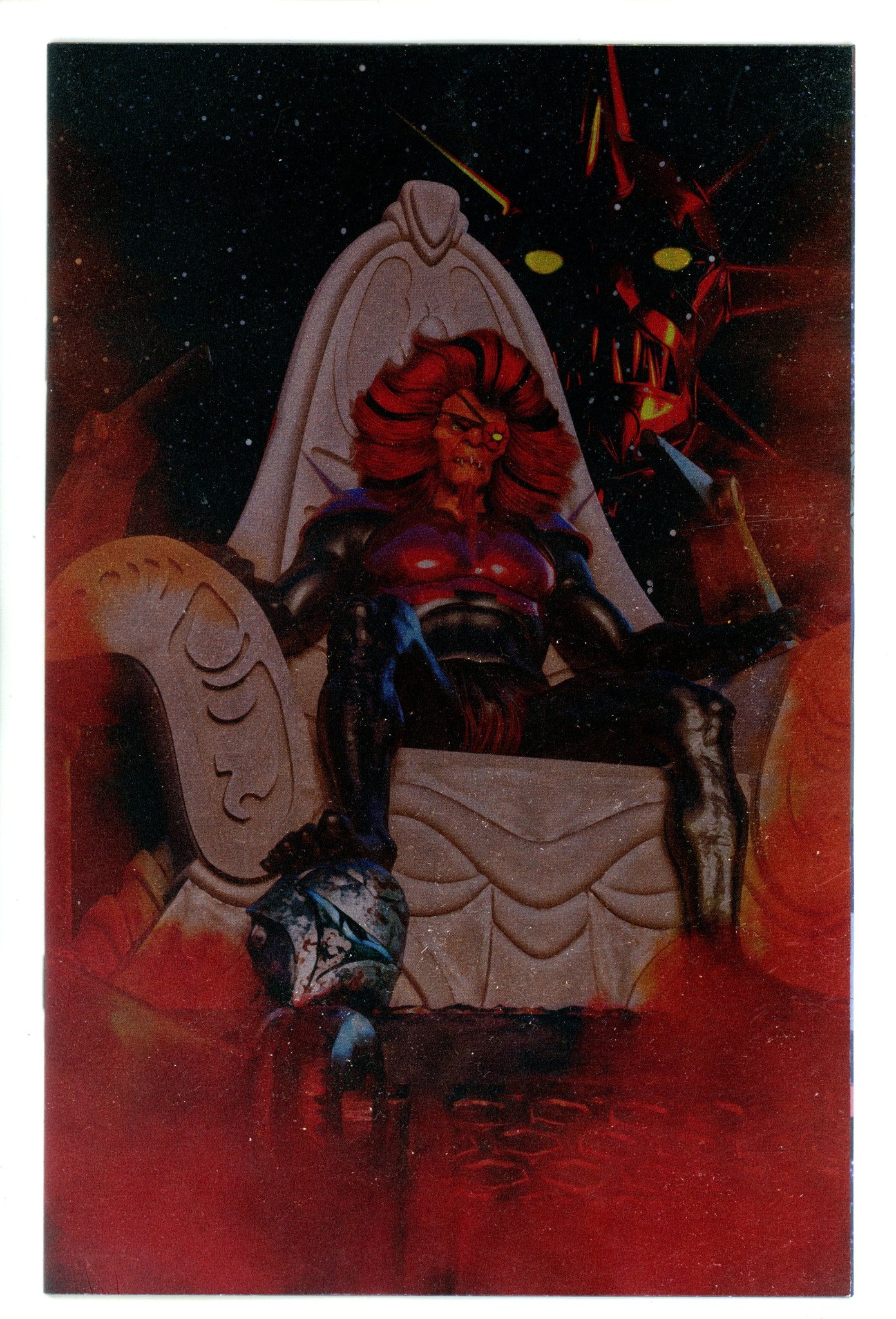 Silverhawks 2 Spears Foil Virgin Incentive Variant NM+ (2025)