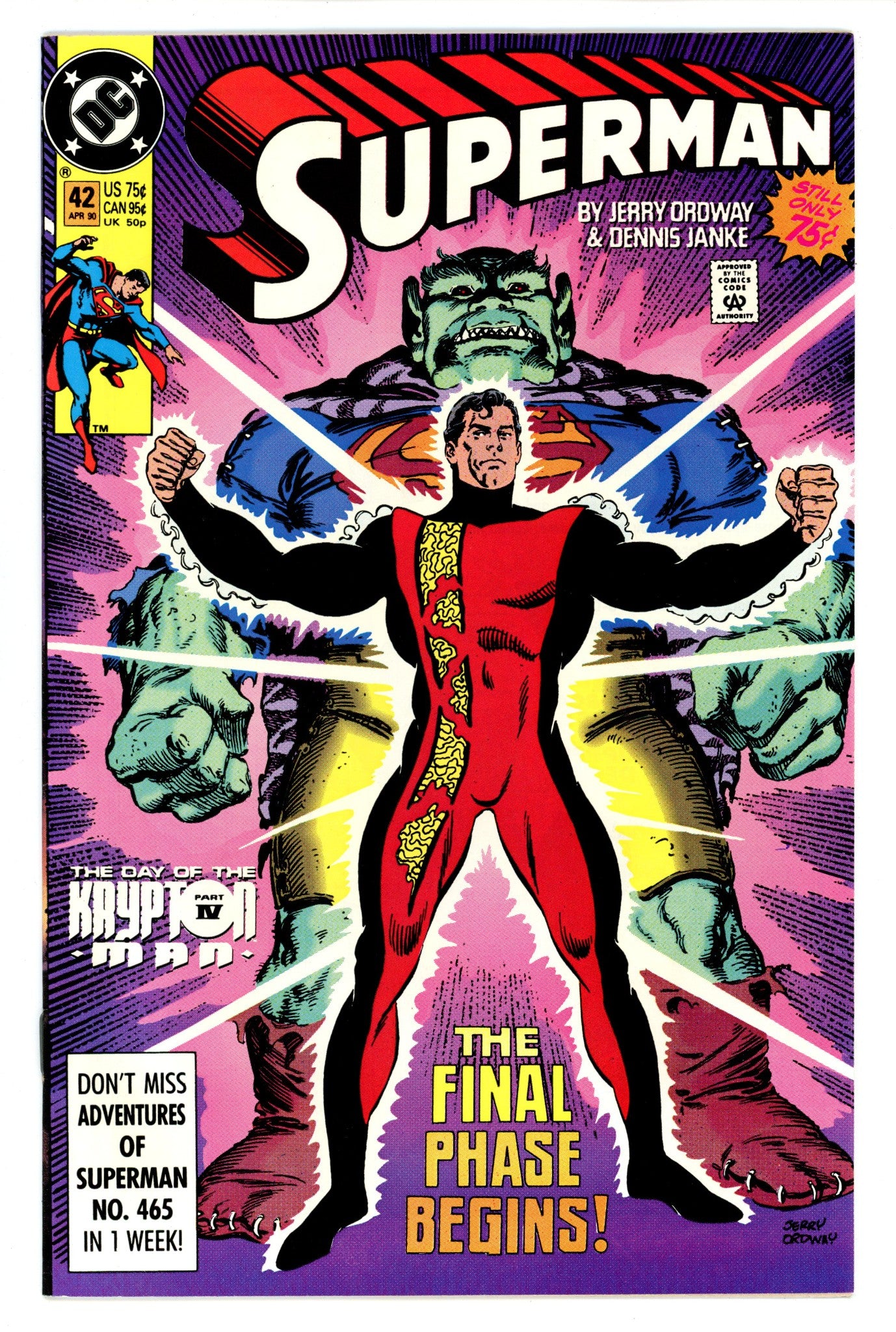 Superman Vol 2 42 High Grade (1990) 