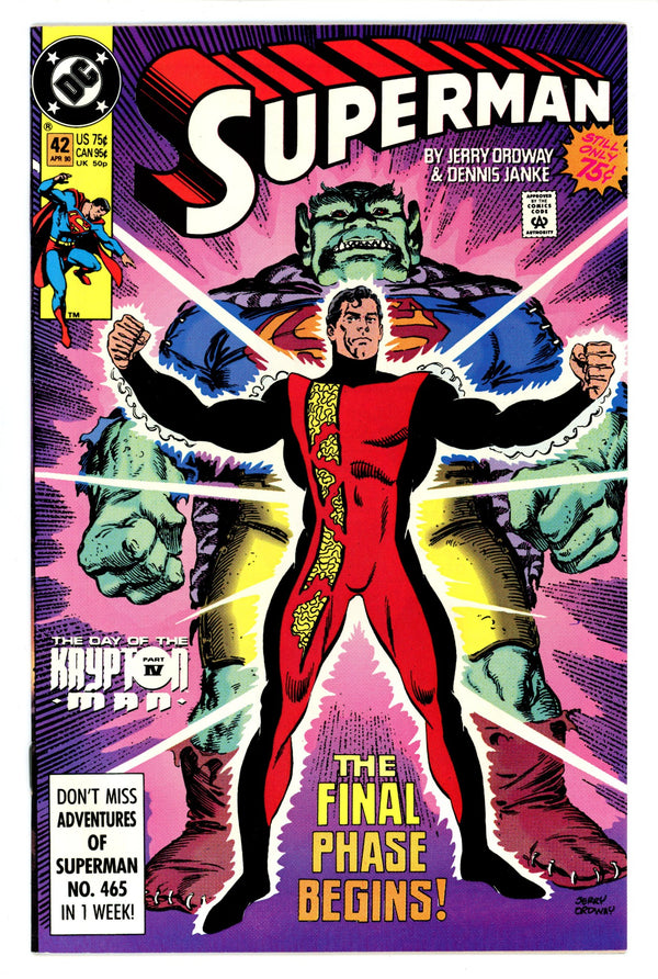 Superman Vol 2 42 High Grade (1990)