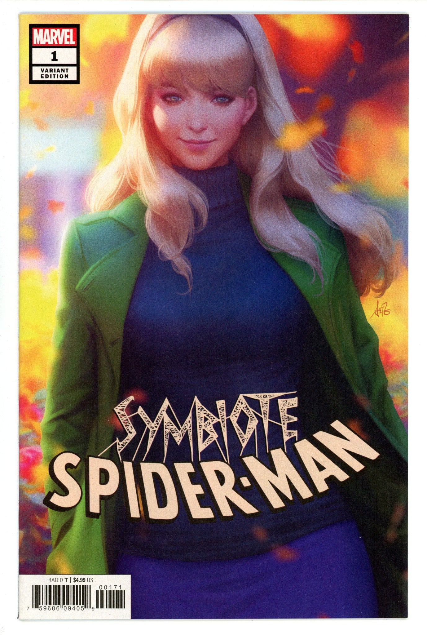 Symbiote Spider-Man Vol 1 1 High Grade (2019) Artgerm Variant 