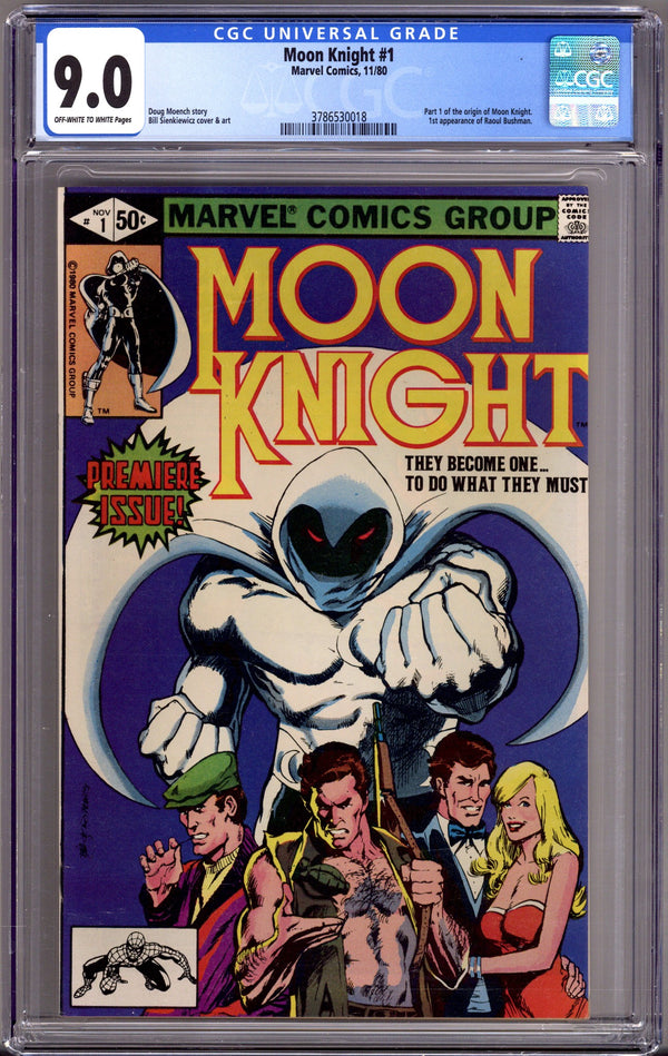 Moon Knight Vol 1 1 CGC 9.0 (VF/NM)   (1980)