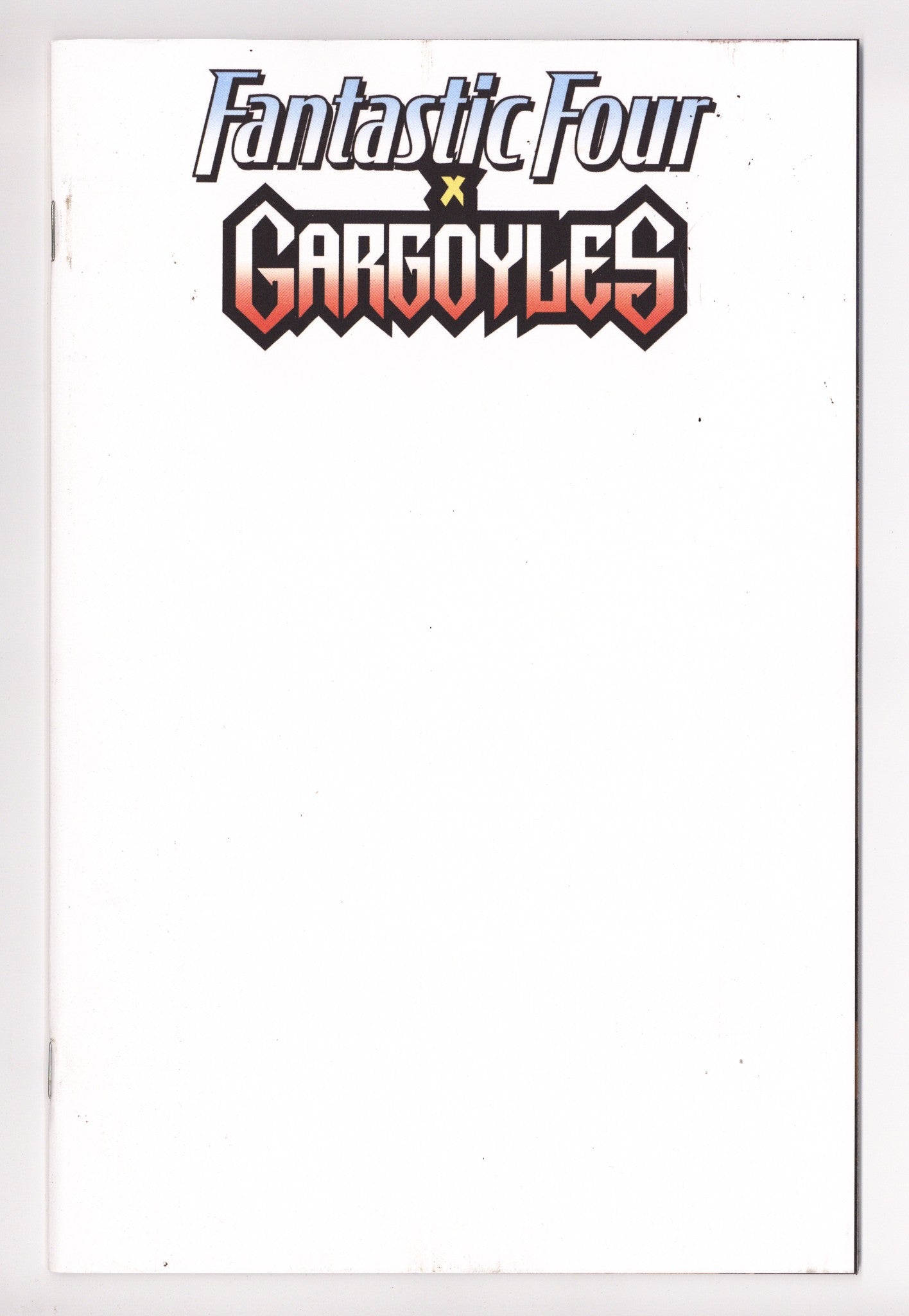 Fantastic Four / Gargoyles  1   Blank Variant   (2025)