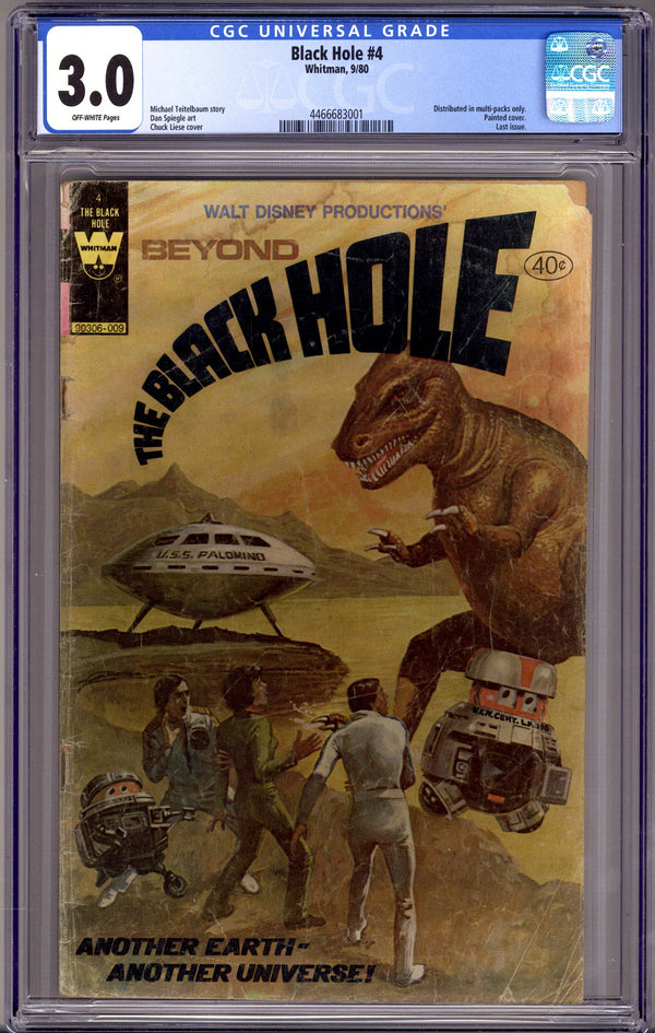 Walt Disney the Black Hole 4 CGC 3.0 (GD/VG) (1980)