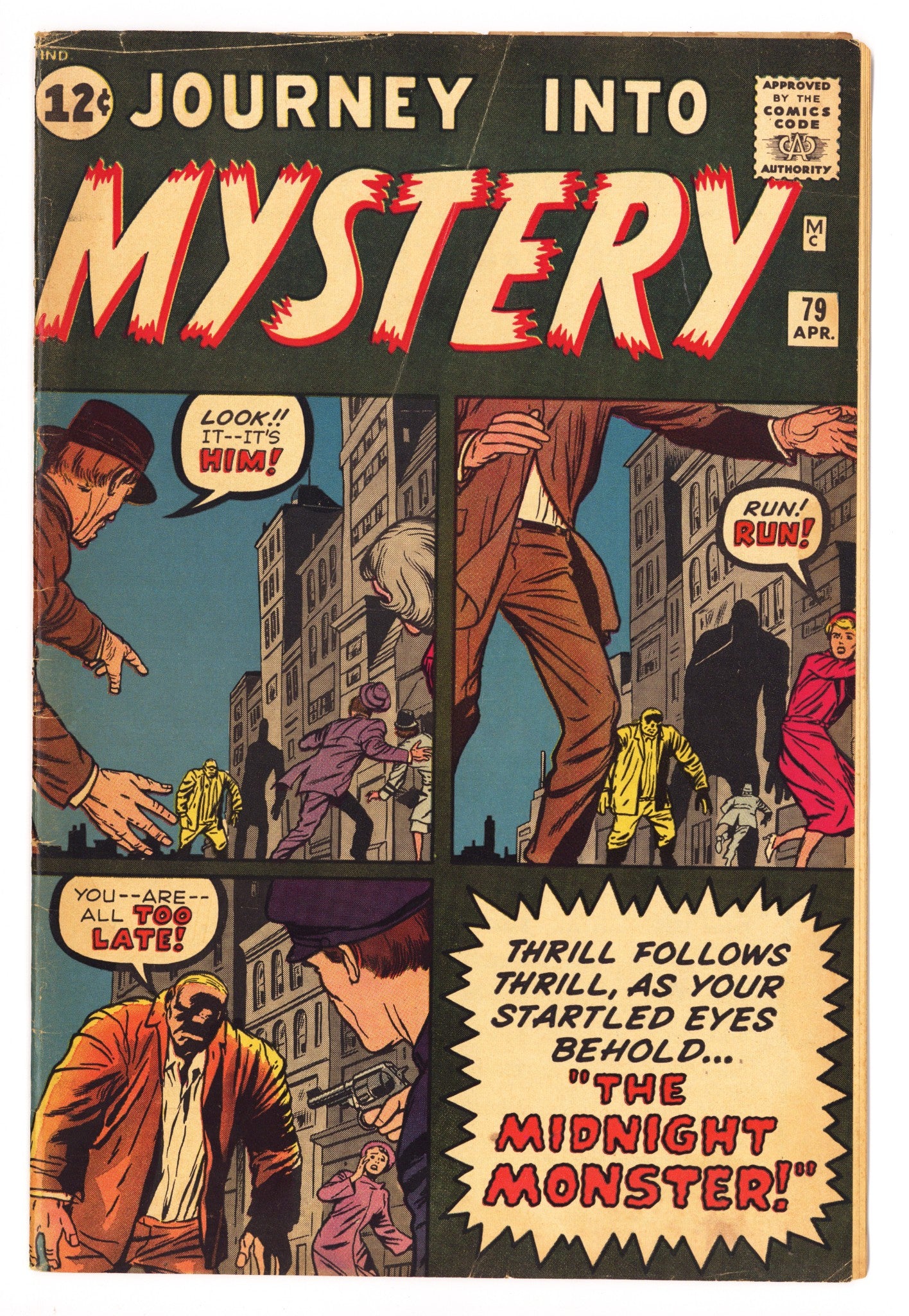 Journey into Mystery Vol 1 79 VG/FN (5.0) (1962) 