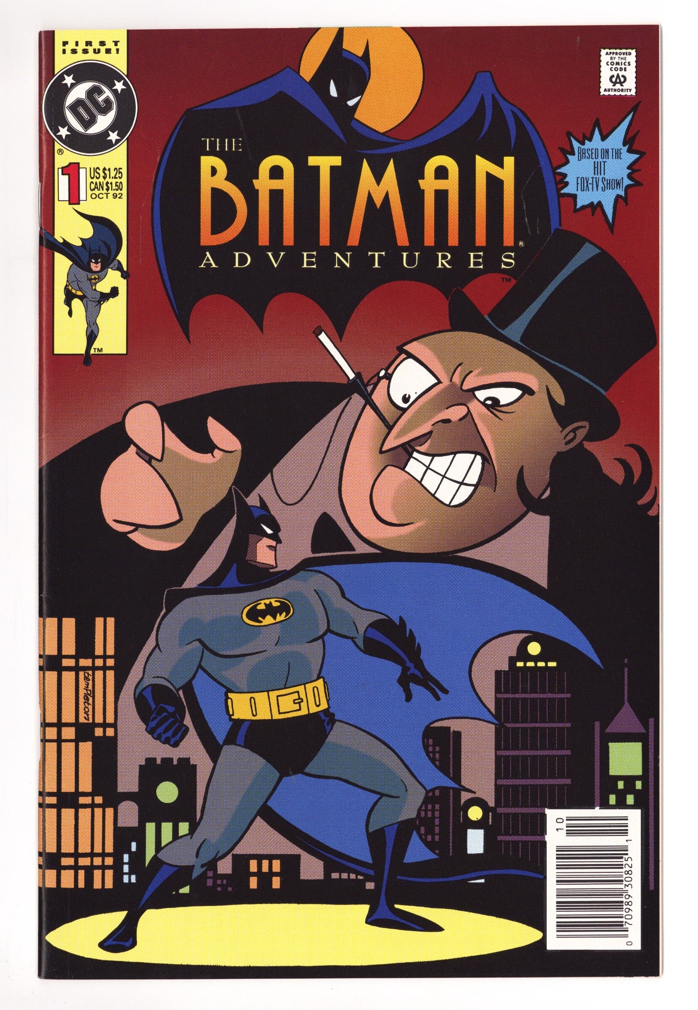 The Batman Adventures Vol 1 1 VF/NM (9.0) (1992) Newsstand 