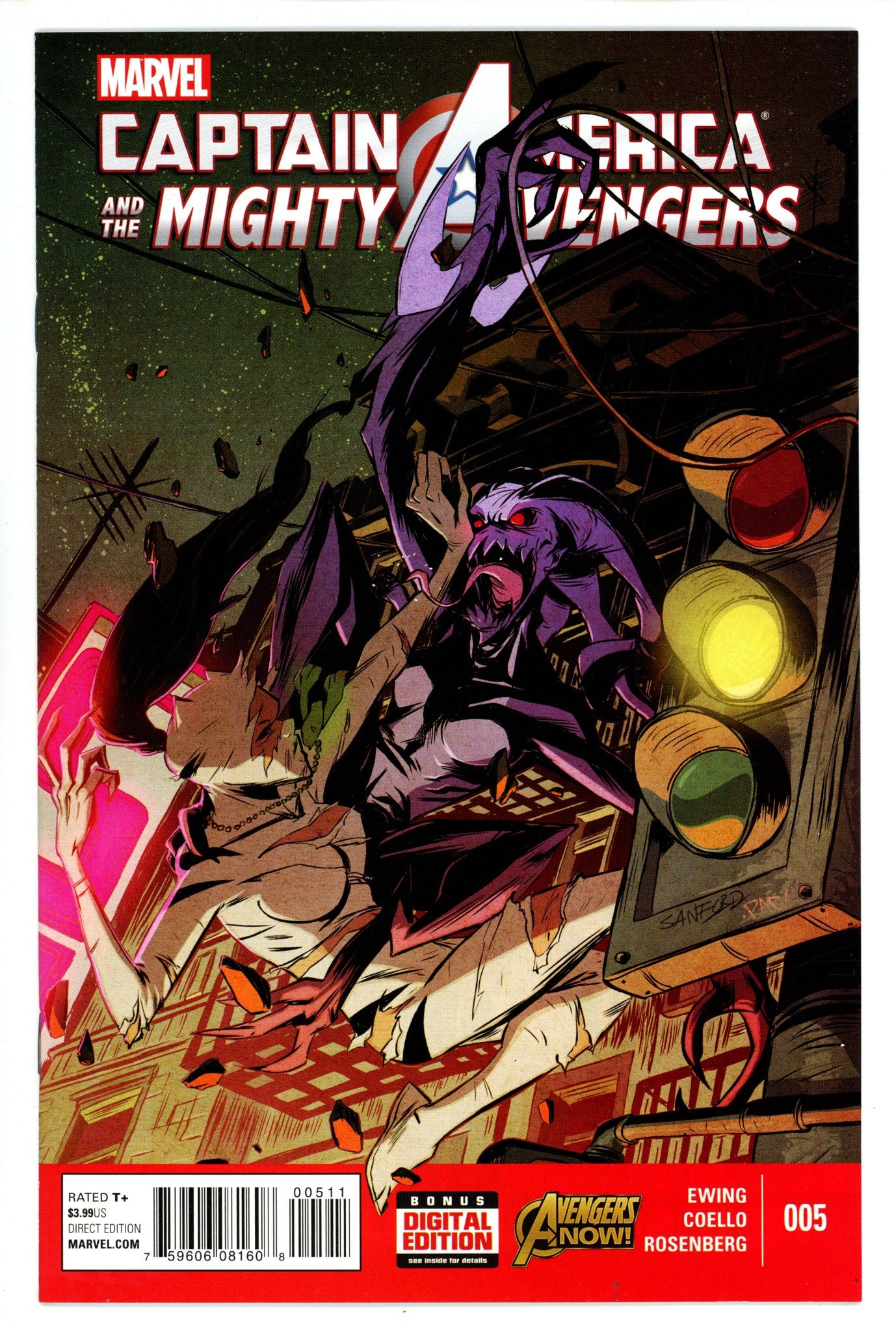Captain America and the Mighty Avengers 5 High Grade (2015) 