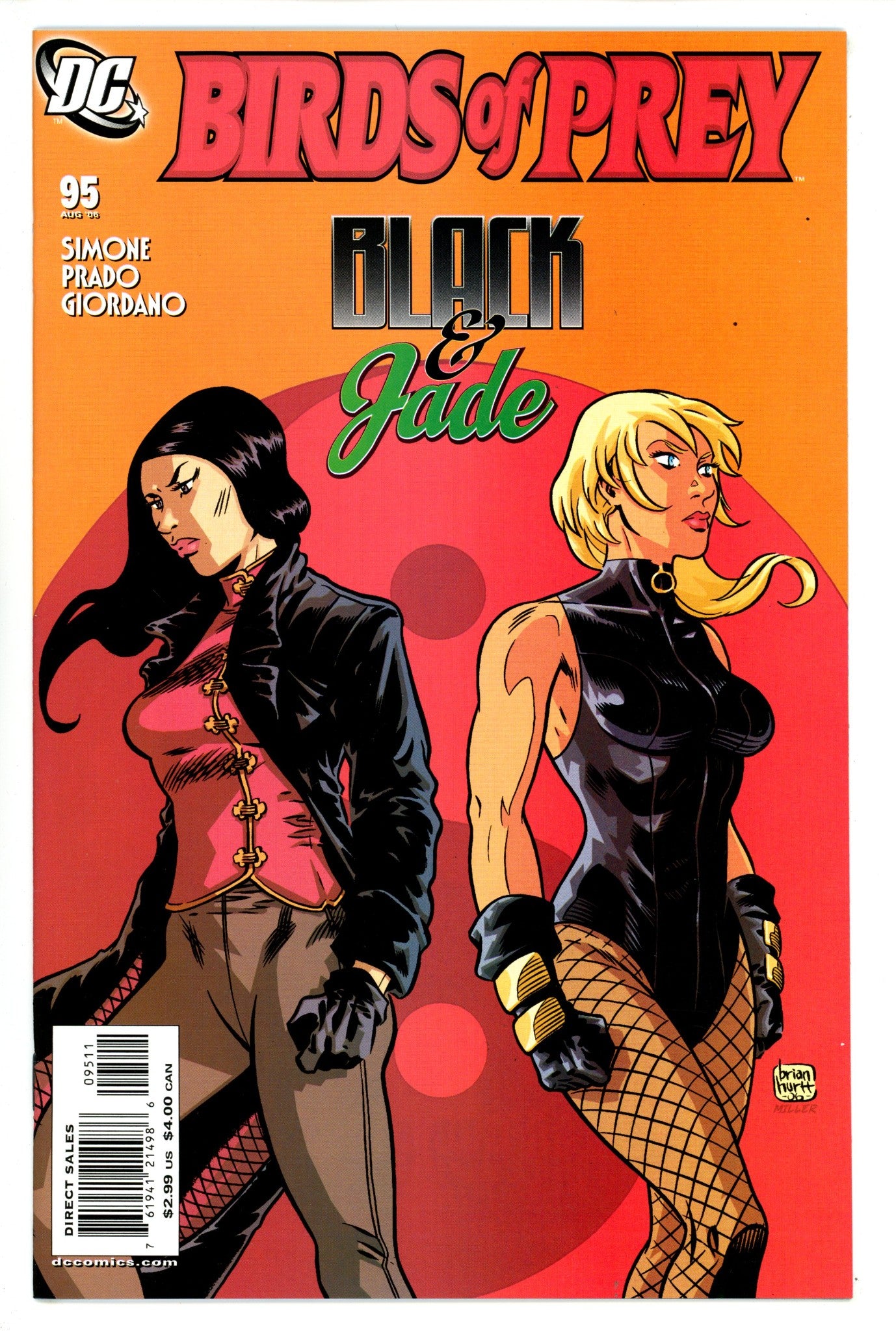 Birds of Prey Vol 1 95 High Grade (2006) 