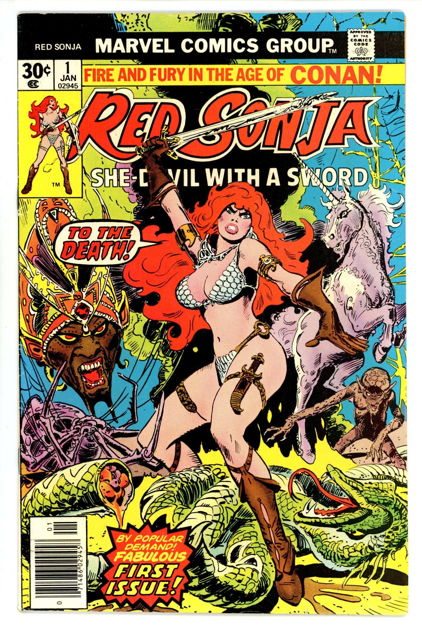 Red Sonja Vol 1 1 VG/FN (1977)