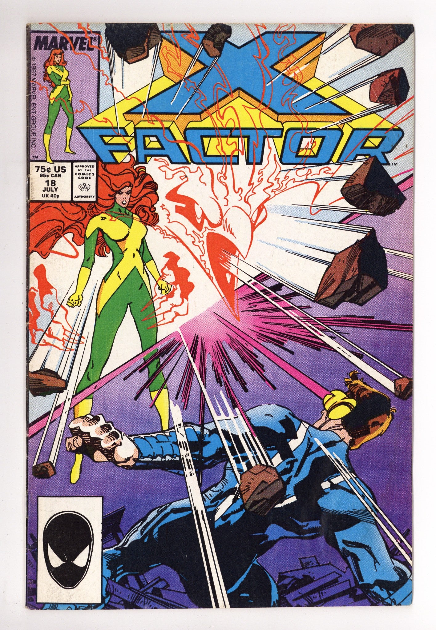 X-Factor Vol 1 18 Mid Grade (1987) 