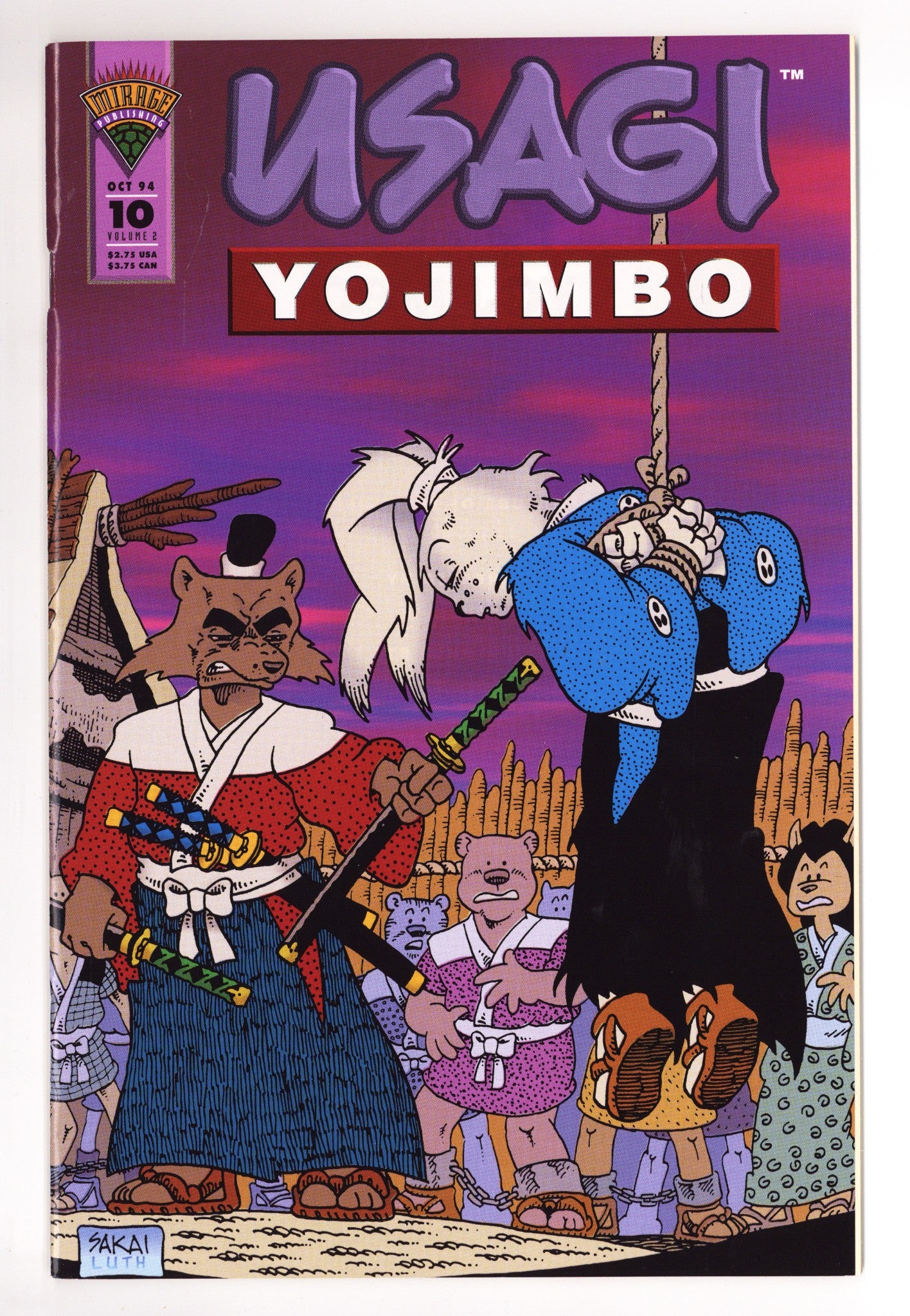 Usagi Yojimbo Vol 2 10 Mid Grade (1994) 