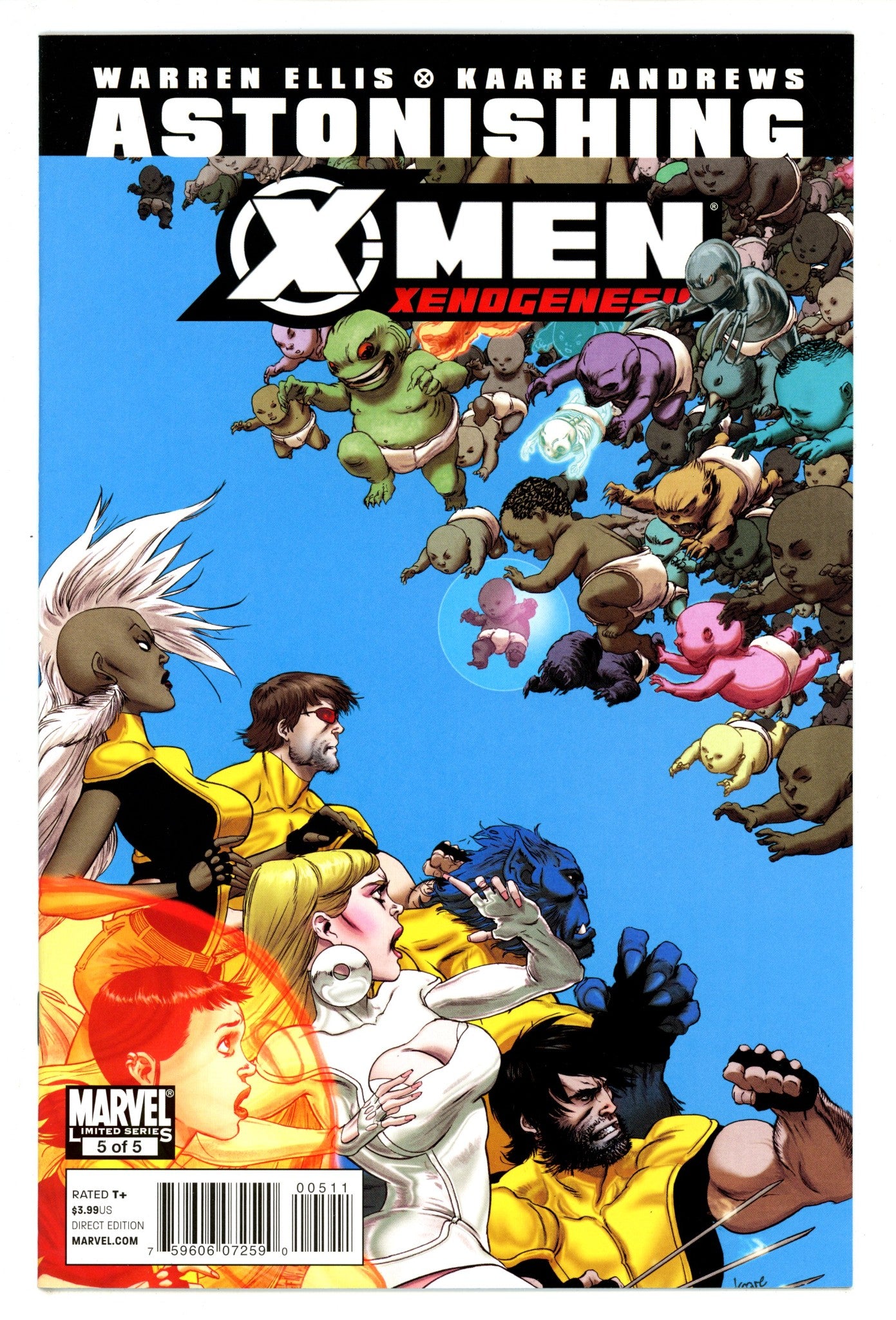 Astonishing X-Men: Xenogenesis 5 High Grade (2011) 