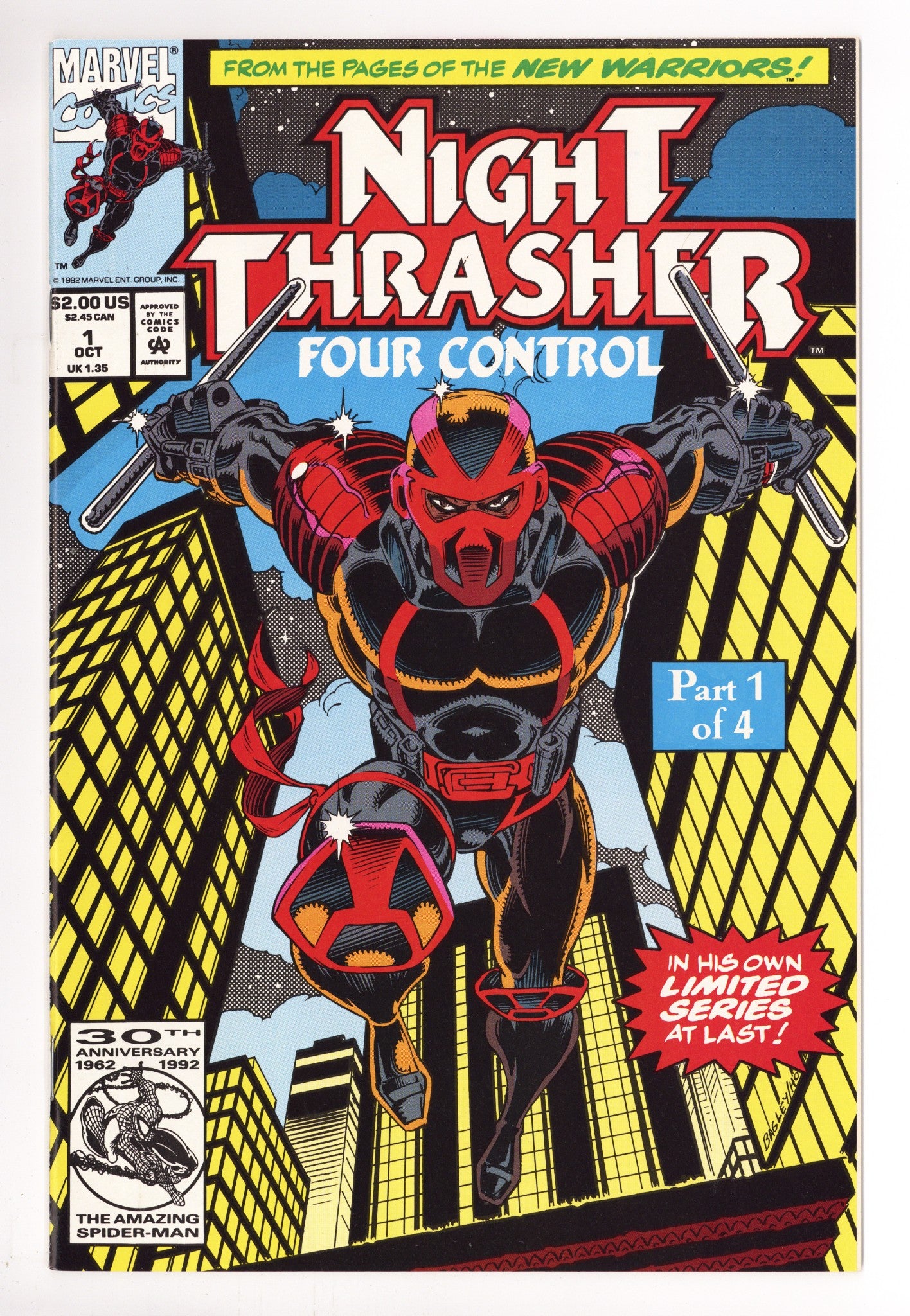 Night Thrasher: Four Control 1 High Grade (1992) 