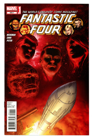 Fantastic Four Vol 3 605.1 High Grade (2012)