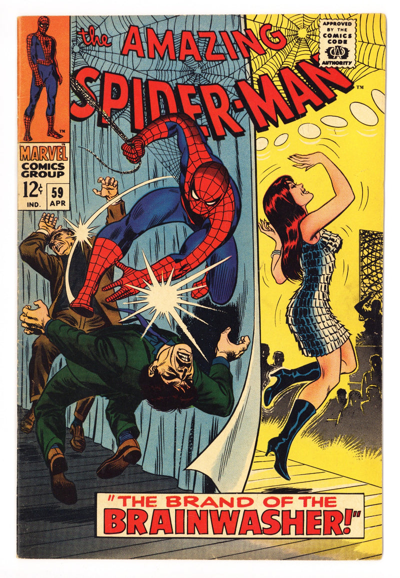 The Amazing Spider-Man Vol 1 59 FN- (5.5) (1968) 