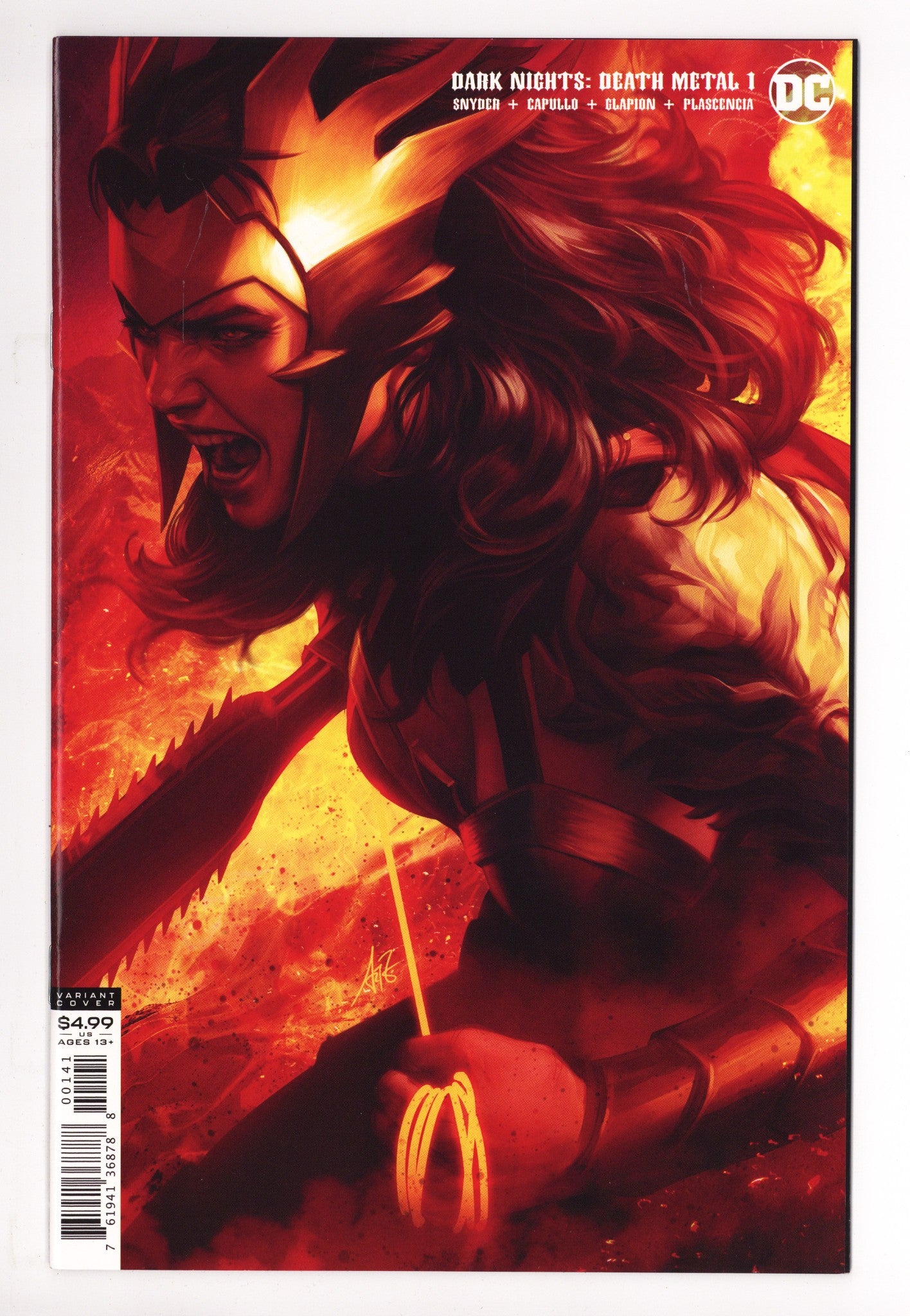 Dark Nights: Death Metal 1 High Grade (2020) Artgerm Variant 