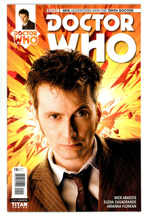 Doctor Who: The Tenth Doctor 15 High Grade (2015) Photo Variant