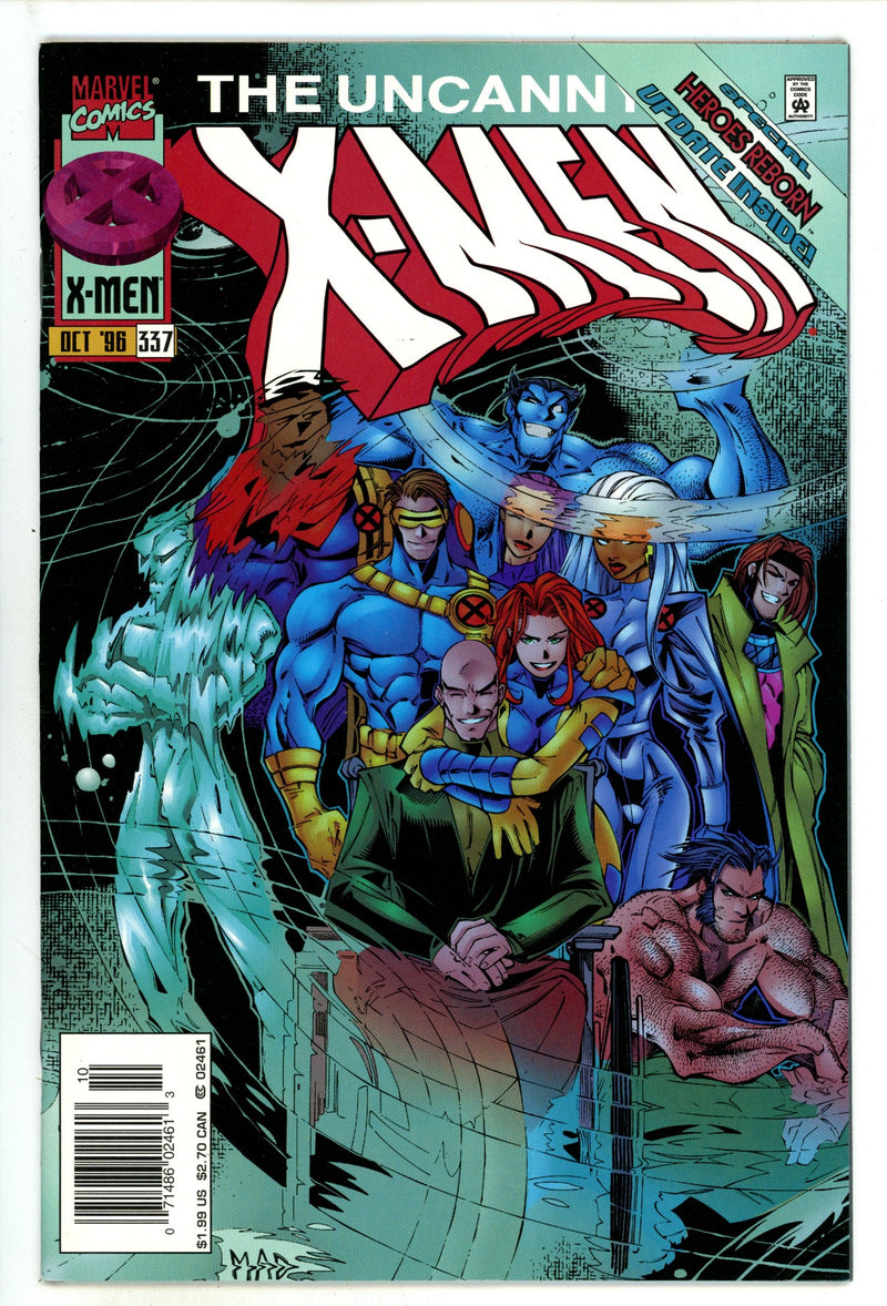 The Uncanny X-Men Vol 1 337 Mid Grade (1996) Newsstand 
