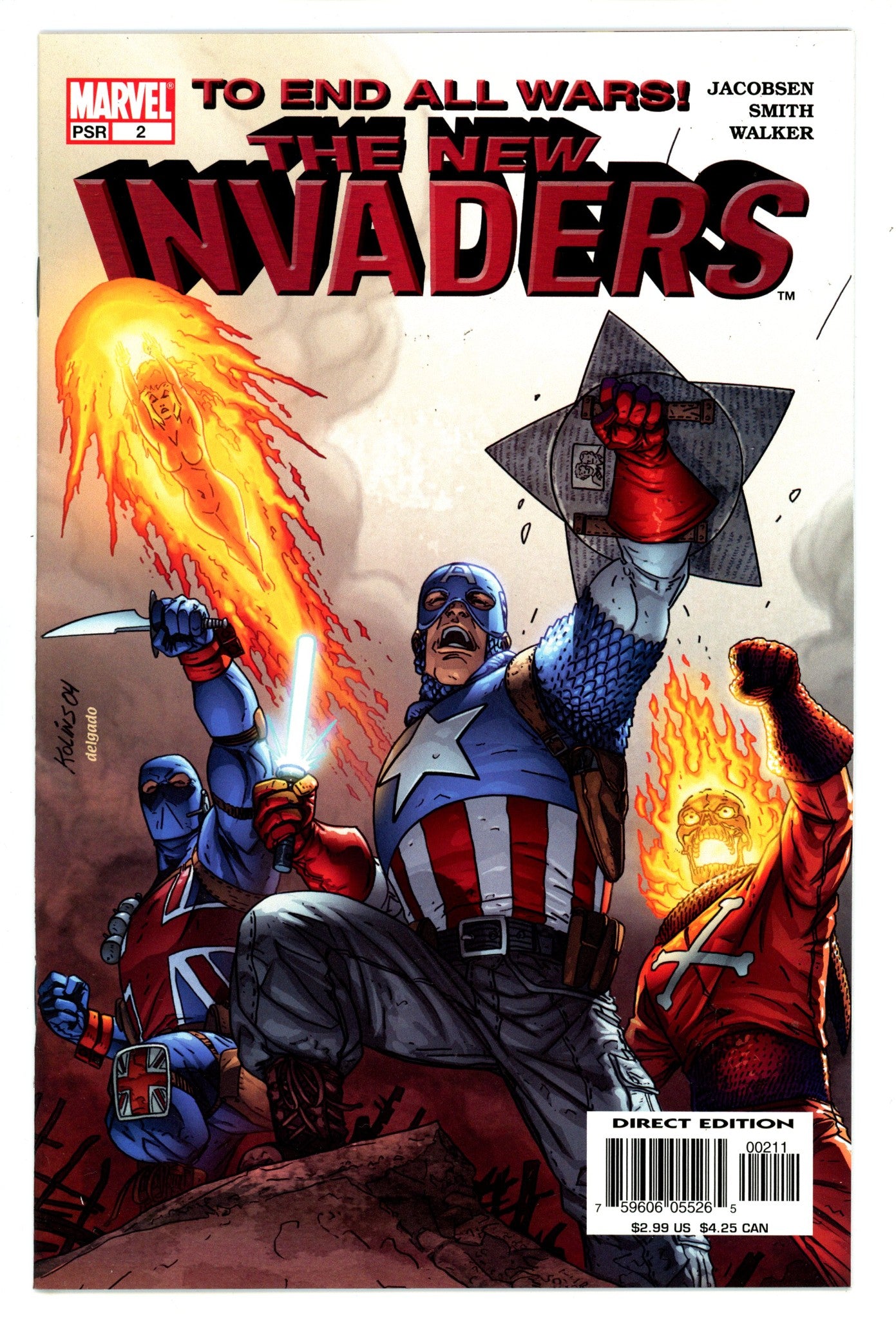 The New Invaders Vol 3 2 High Grade (2004) 