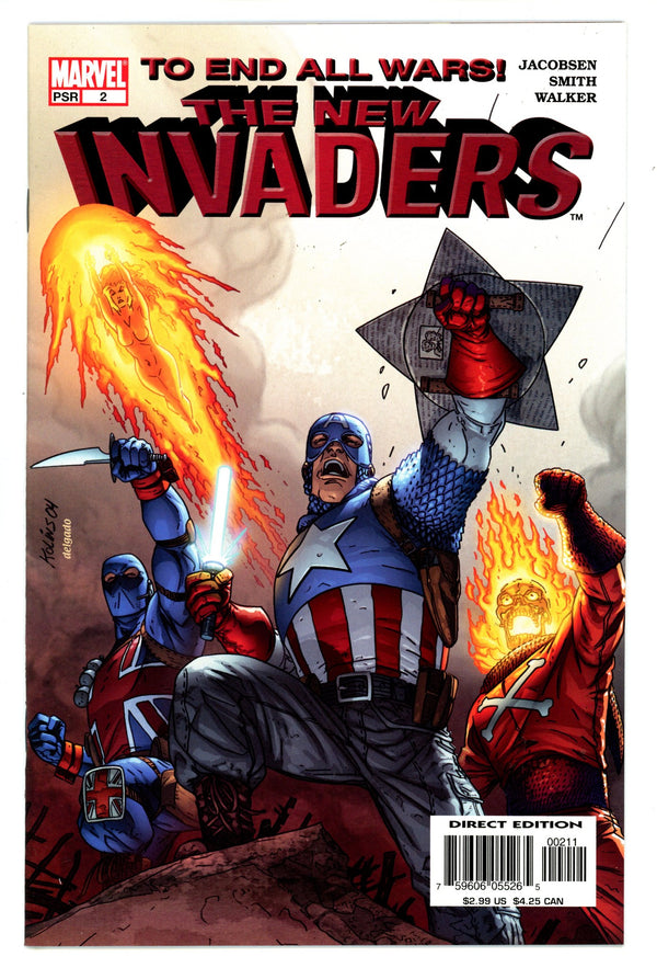 The New Invaders Vol 3 2 High Grade (2004)