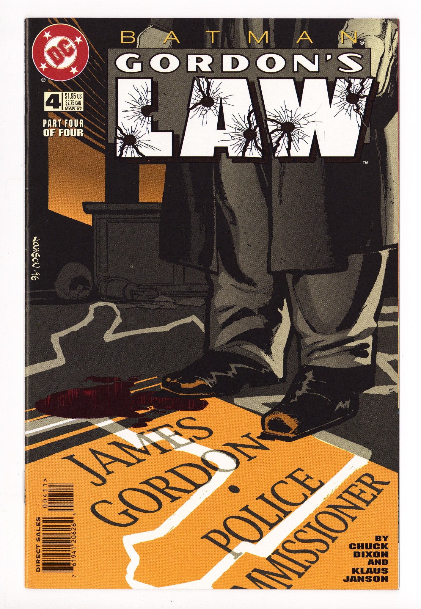 Batman: Gordon's Law 4 High Grade (1997) 