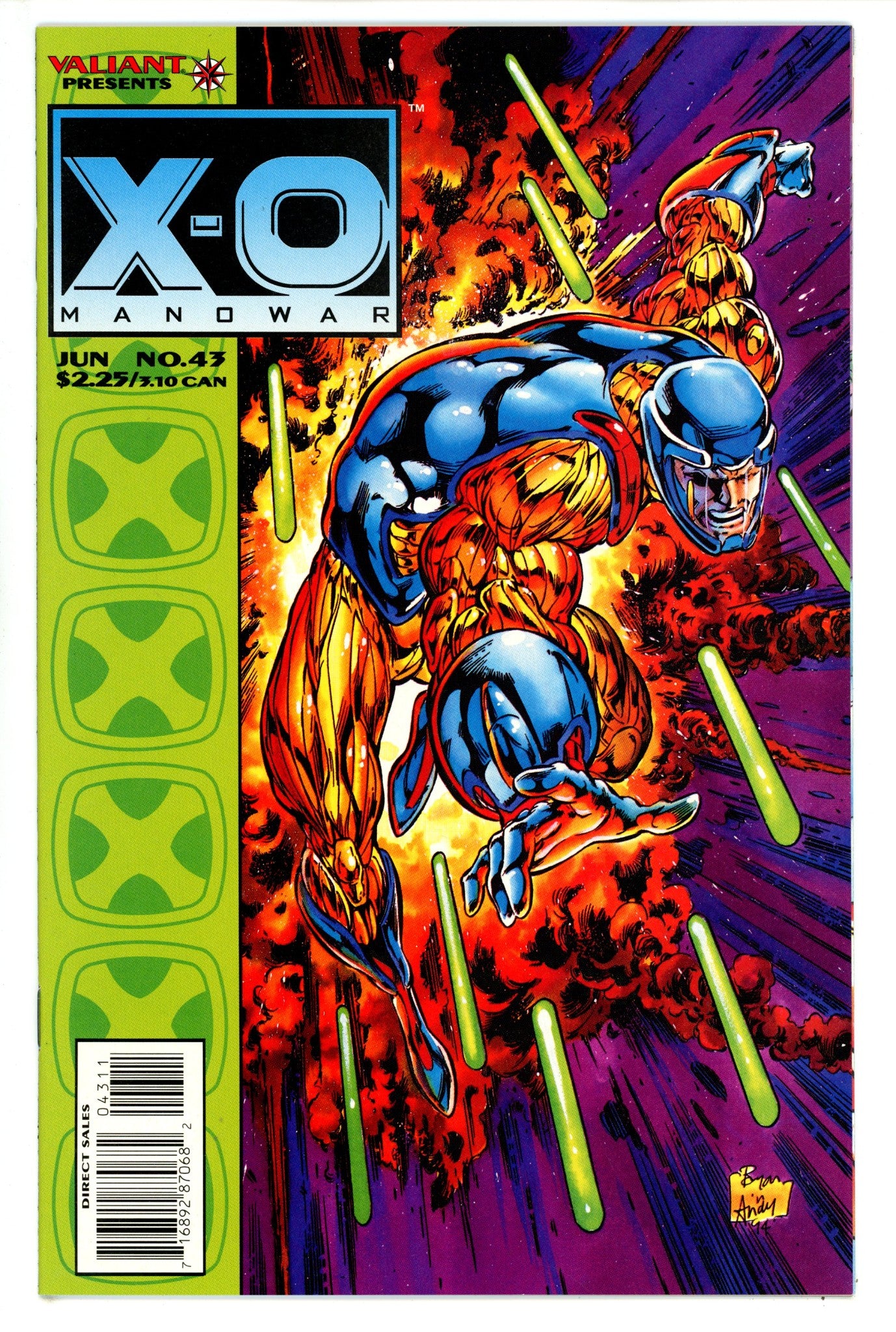 X-O Manowar Vol 1 43 (1995)