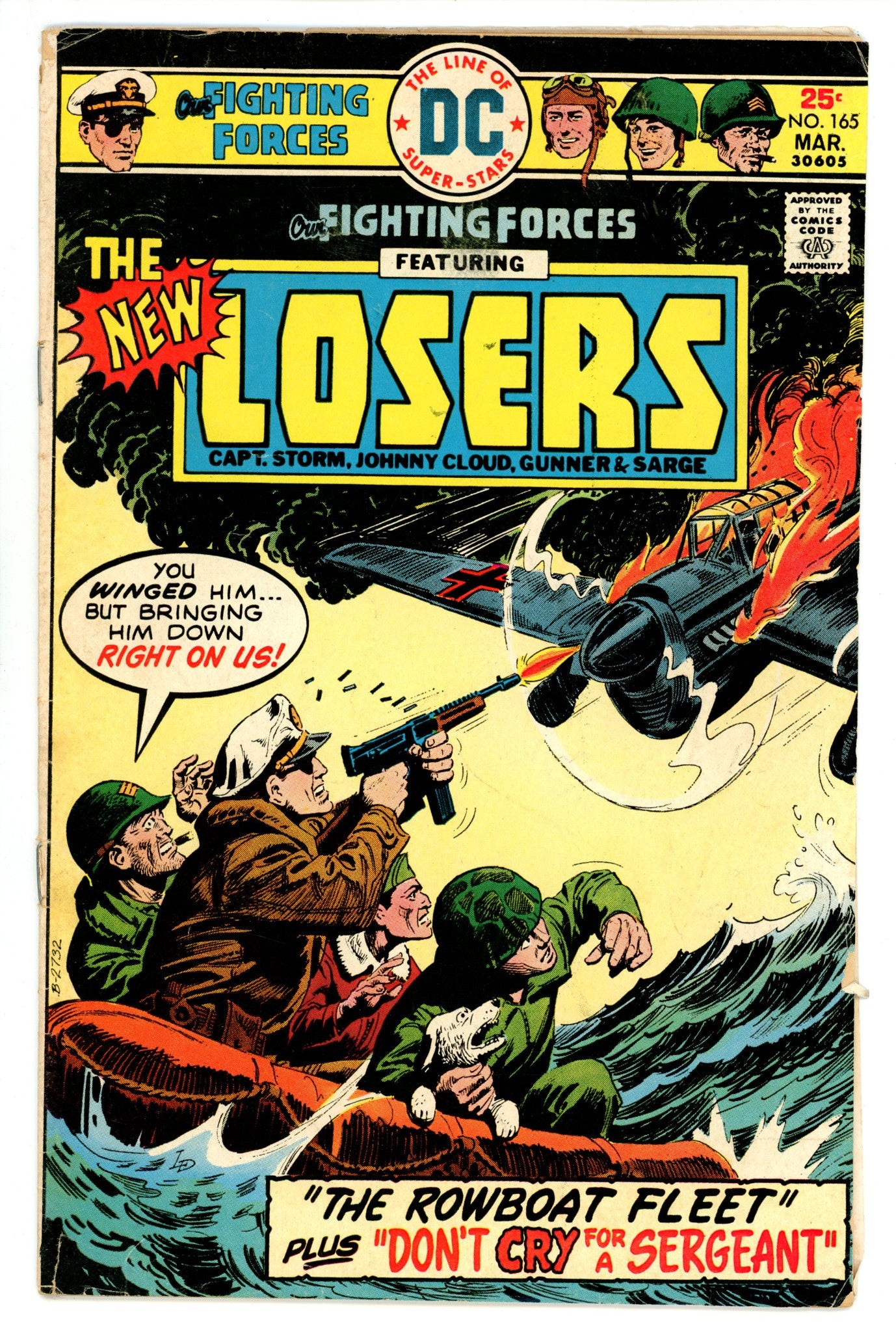 Our Fighting Forces 165 Low Grade (1976) 