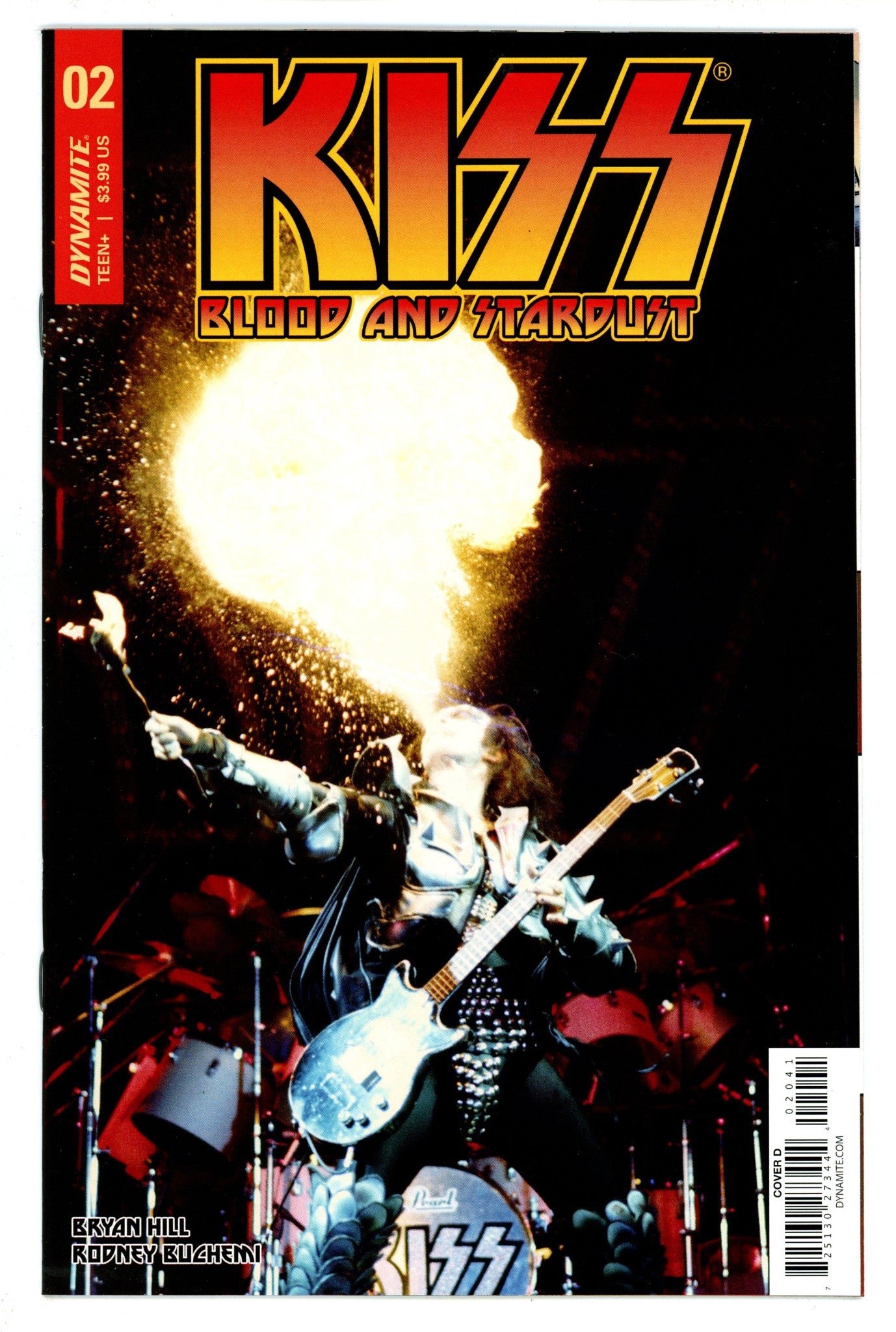 KISS: Blood and Stardust 2 High Grade (2018) Photo Variant 